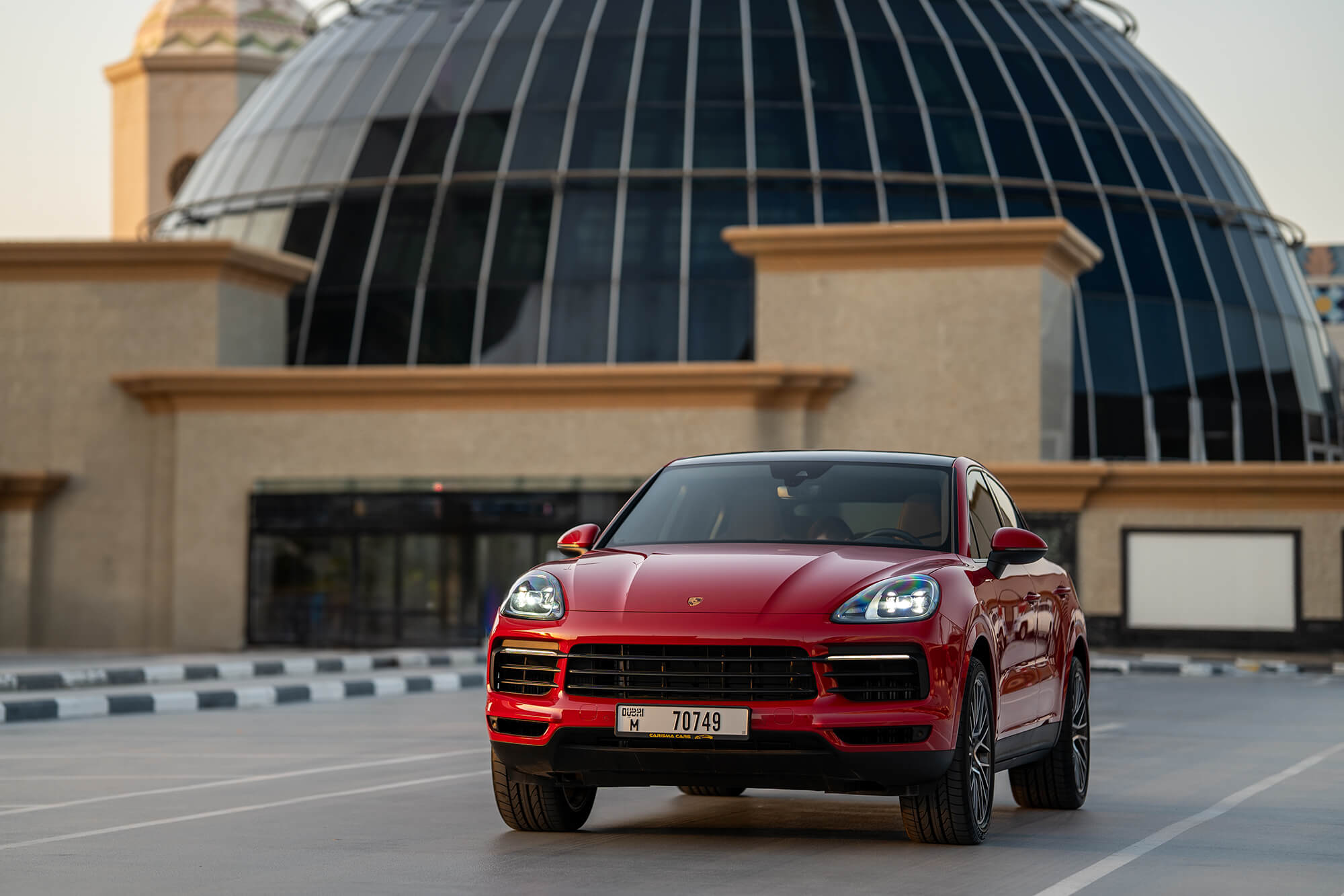 Porsche Cayenne Coupe Red