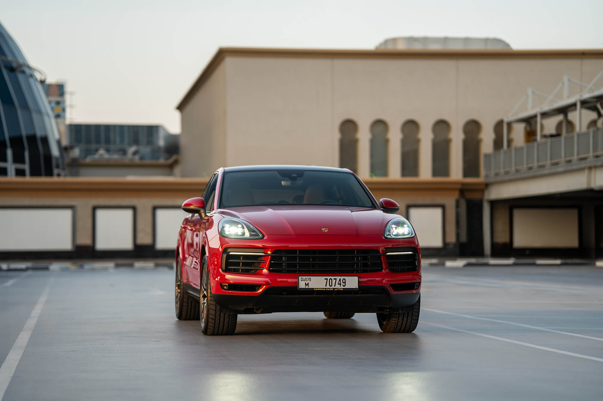 Porsche Cayenne Coupe Red