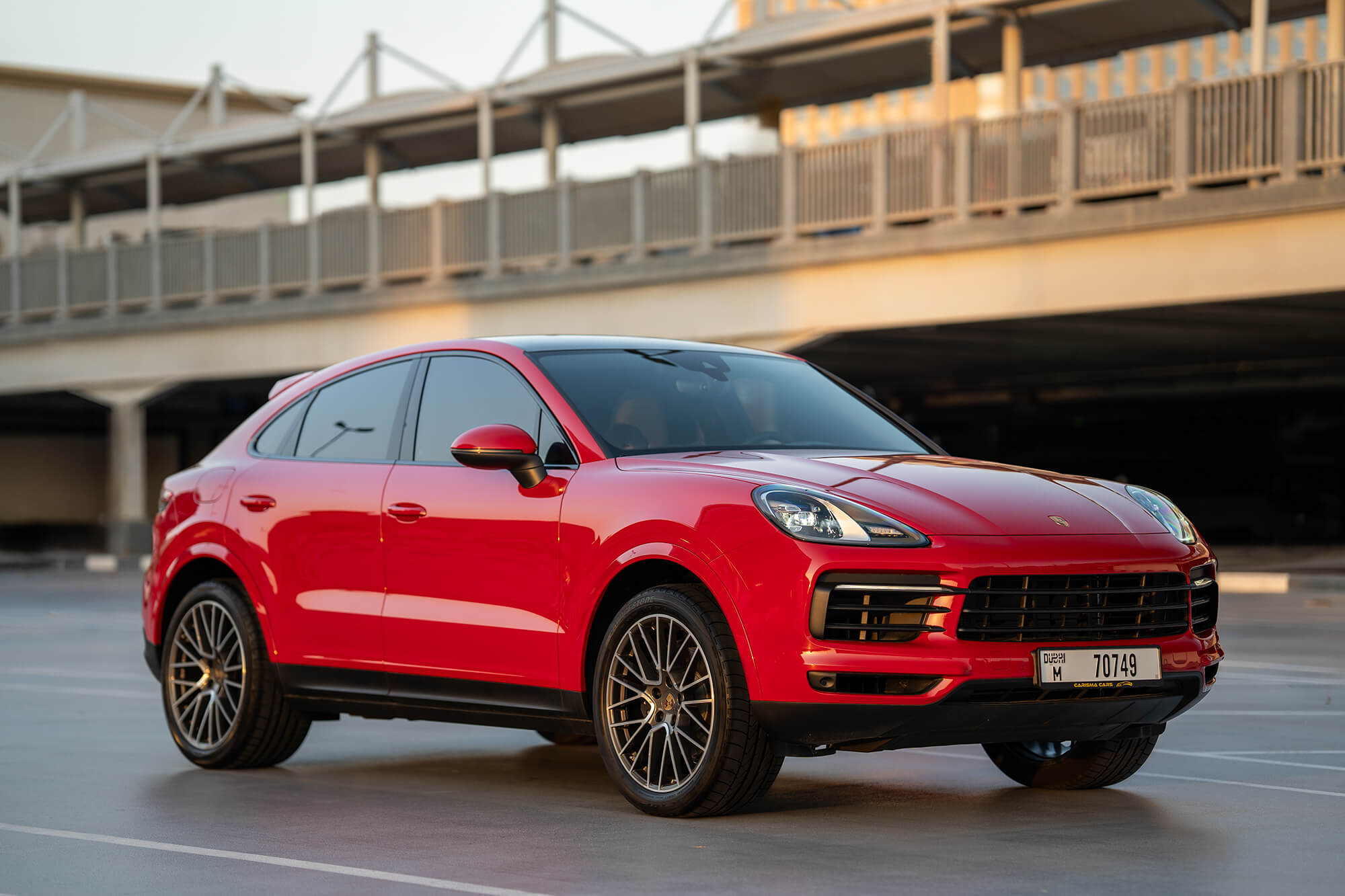 Porsche Cayenne Coupe Red