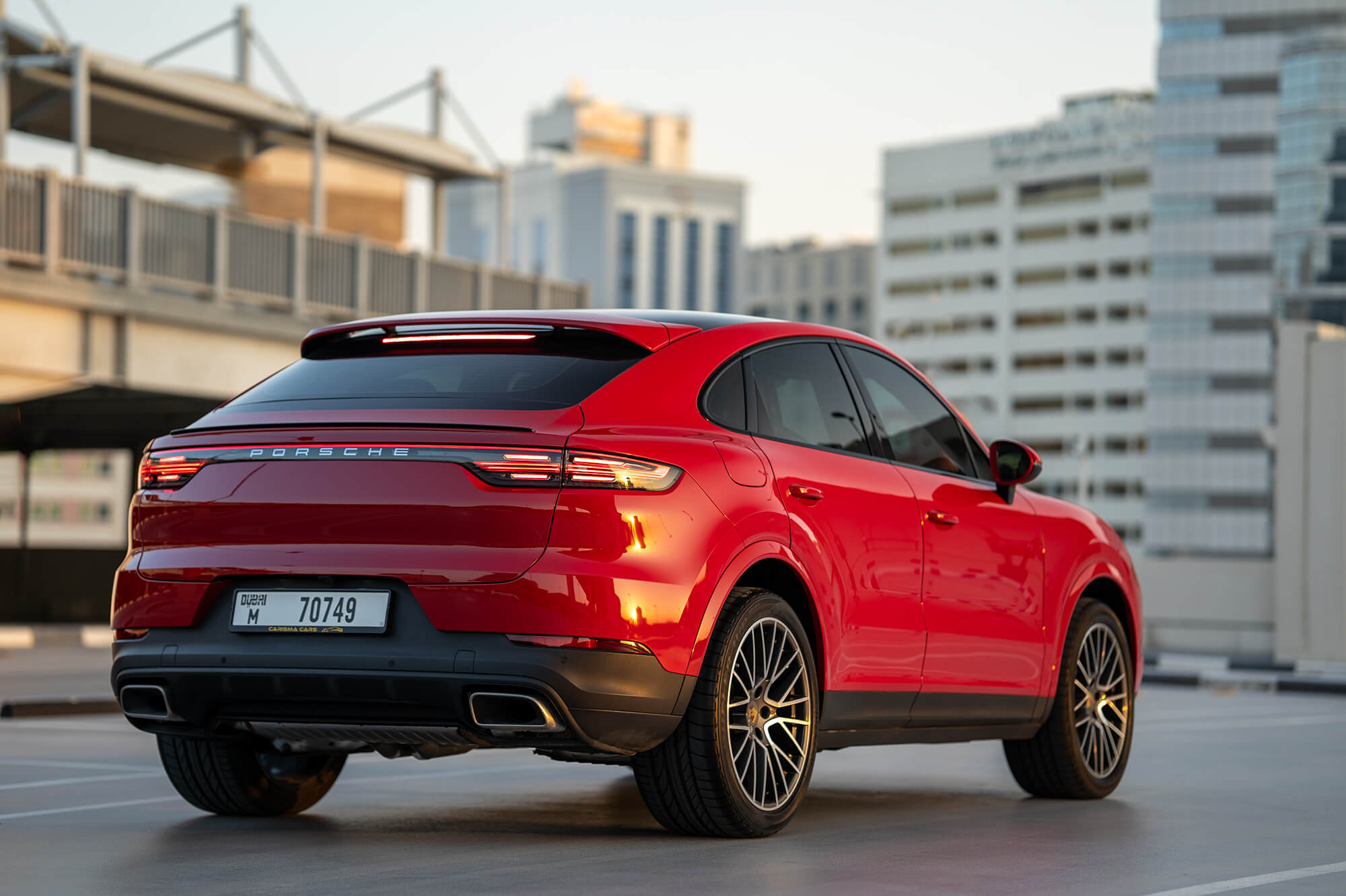 Porsche Cayenne Coupe Red