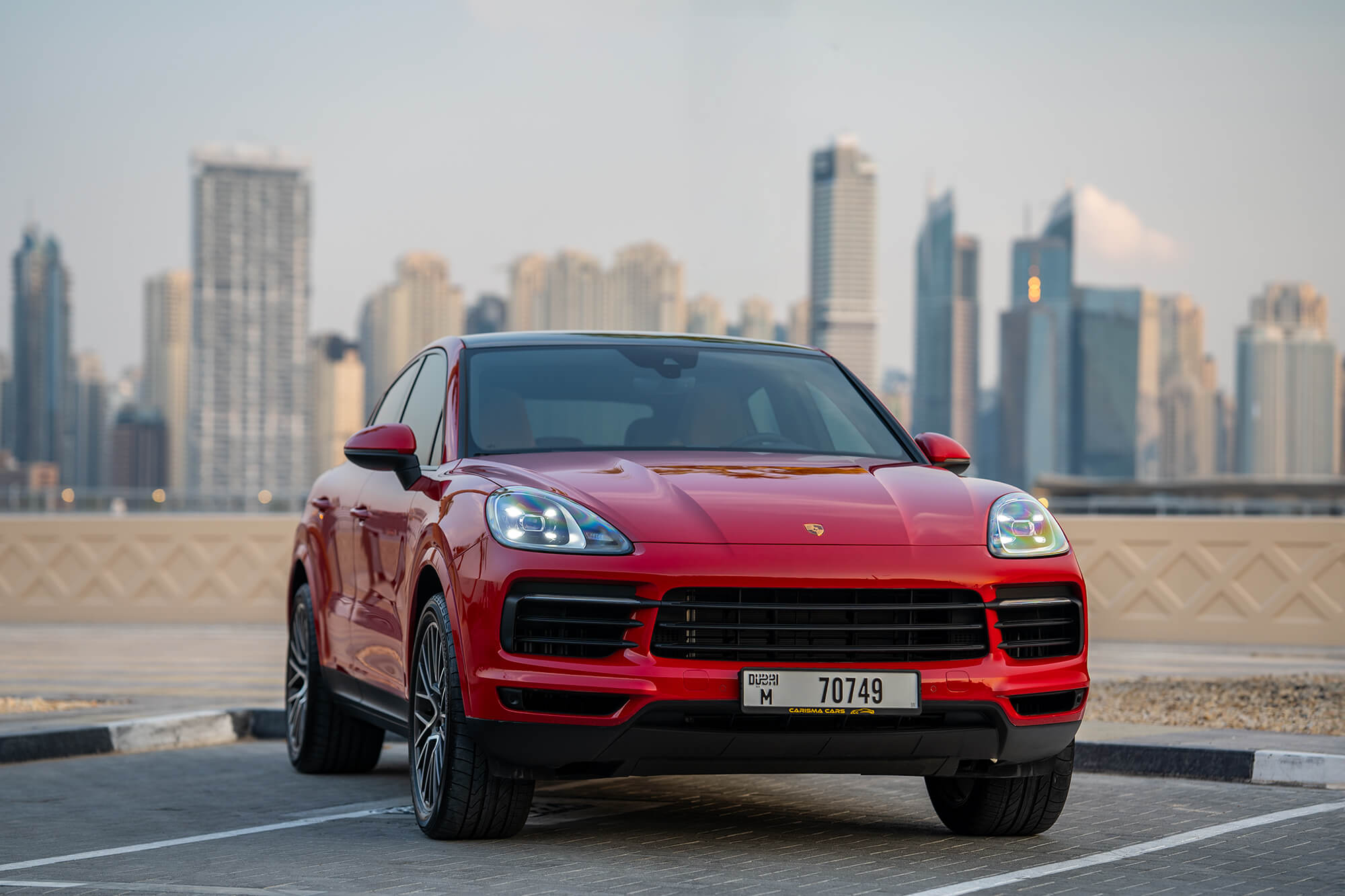 Porsche Cayenne Coupe Red