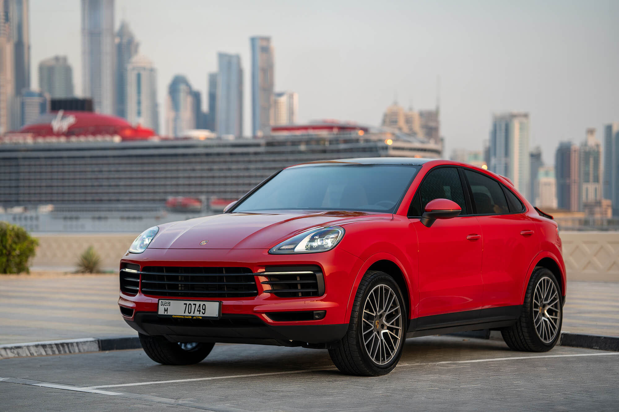 Porsche Cayenne Coupe Red