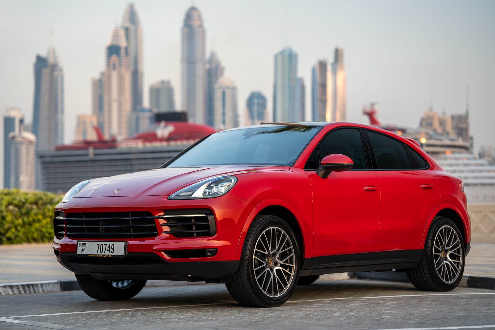 Porsche Cayenne Coupe Red