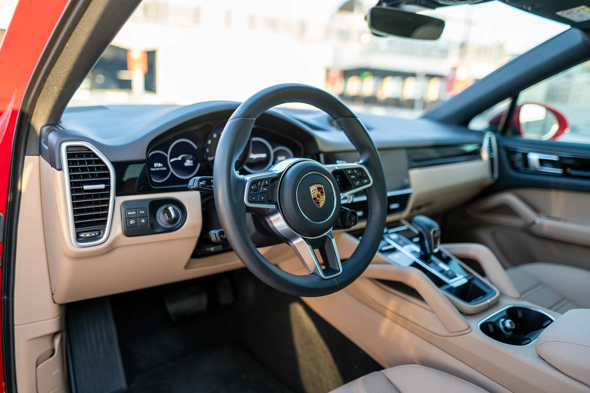 Porsche Cayenne Coupe Red