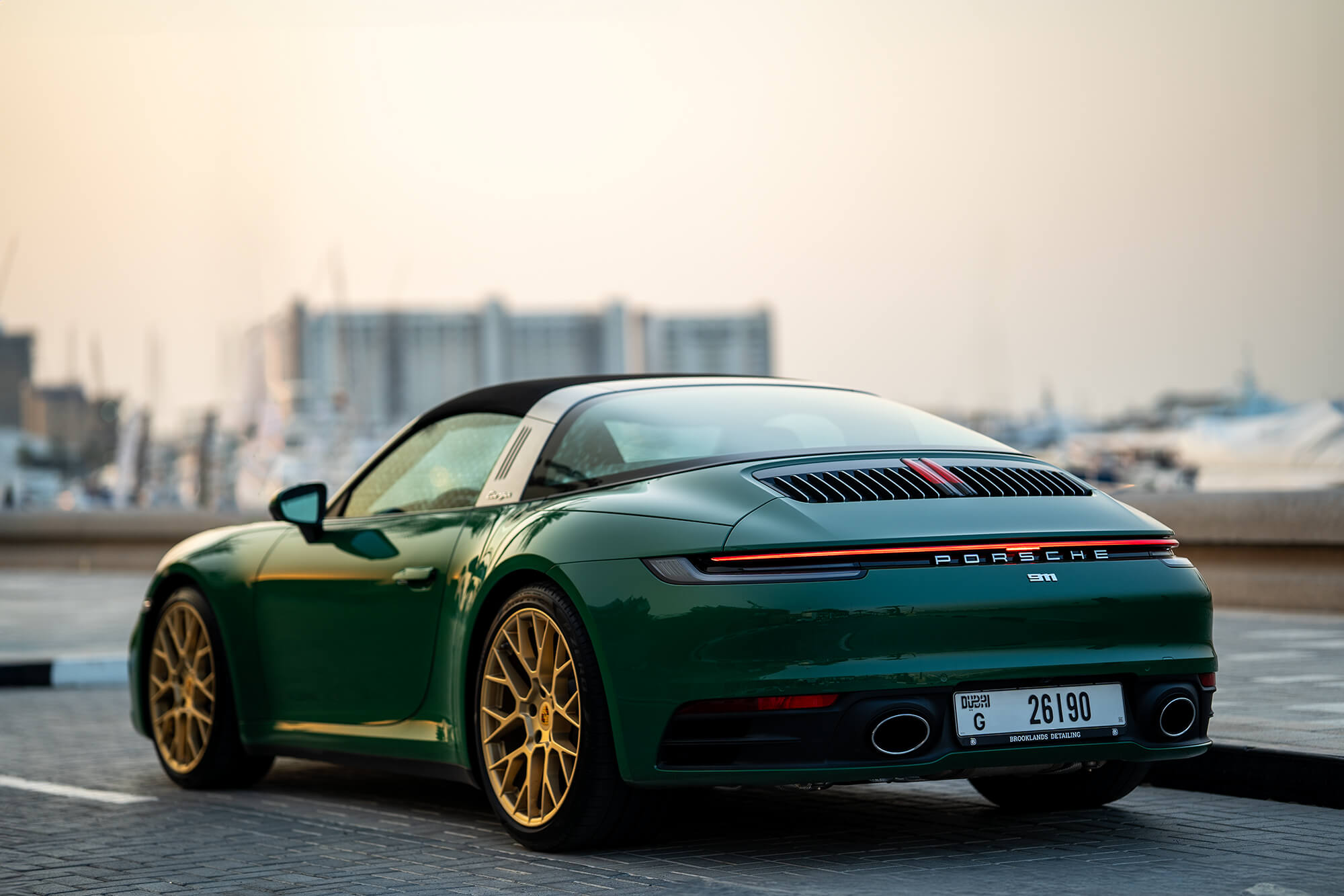 Porsche 911 Targa Green