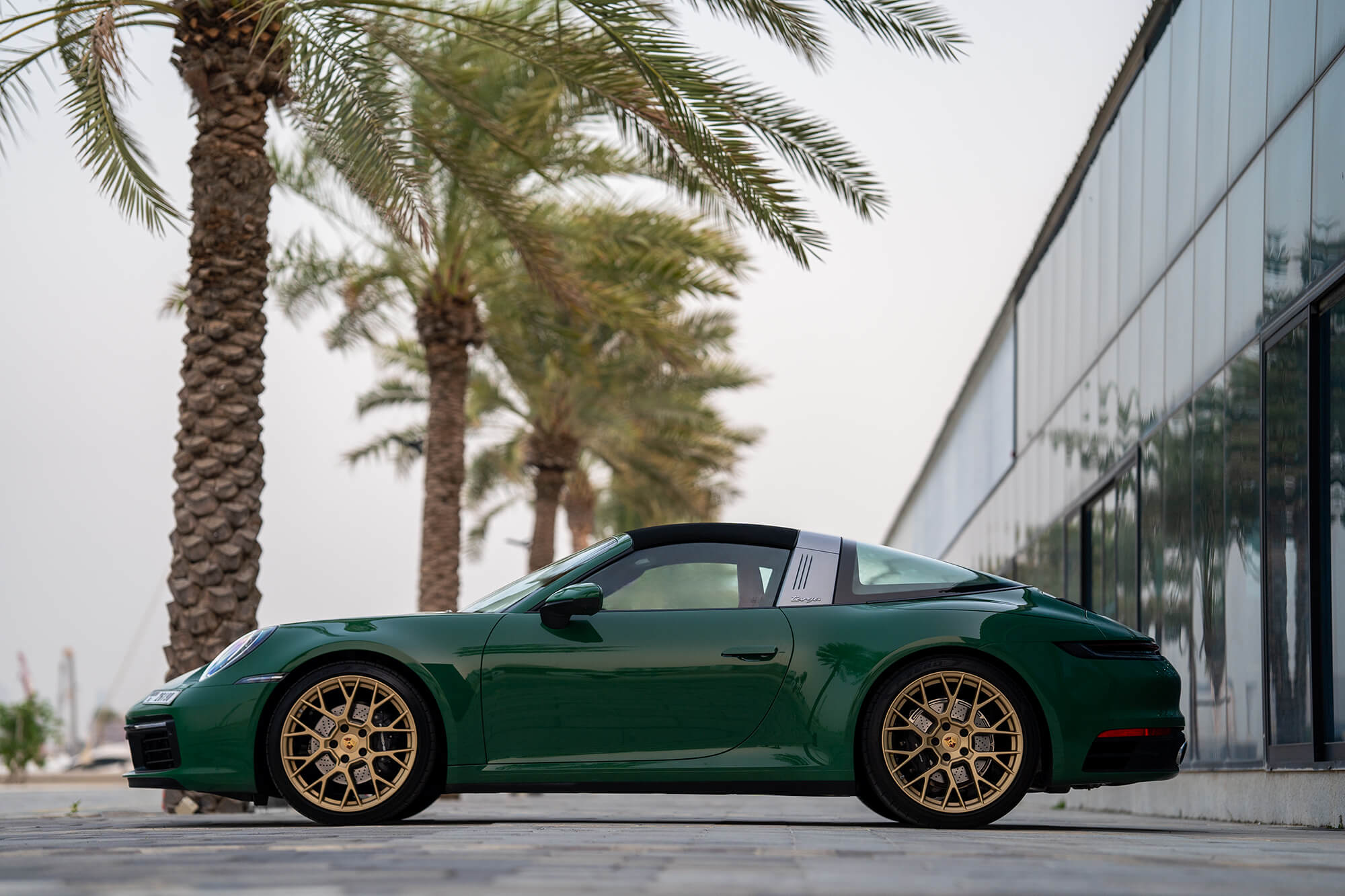 Porsche 911 Targa Green