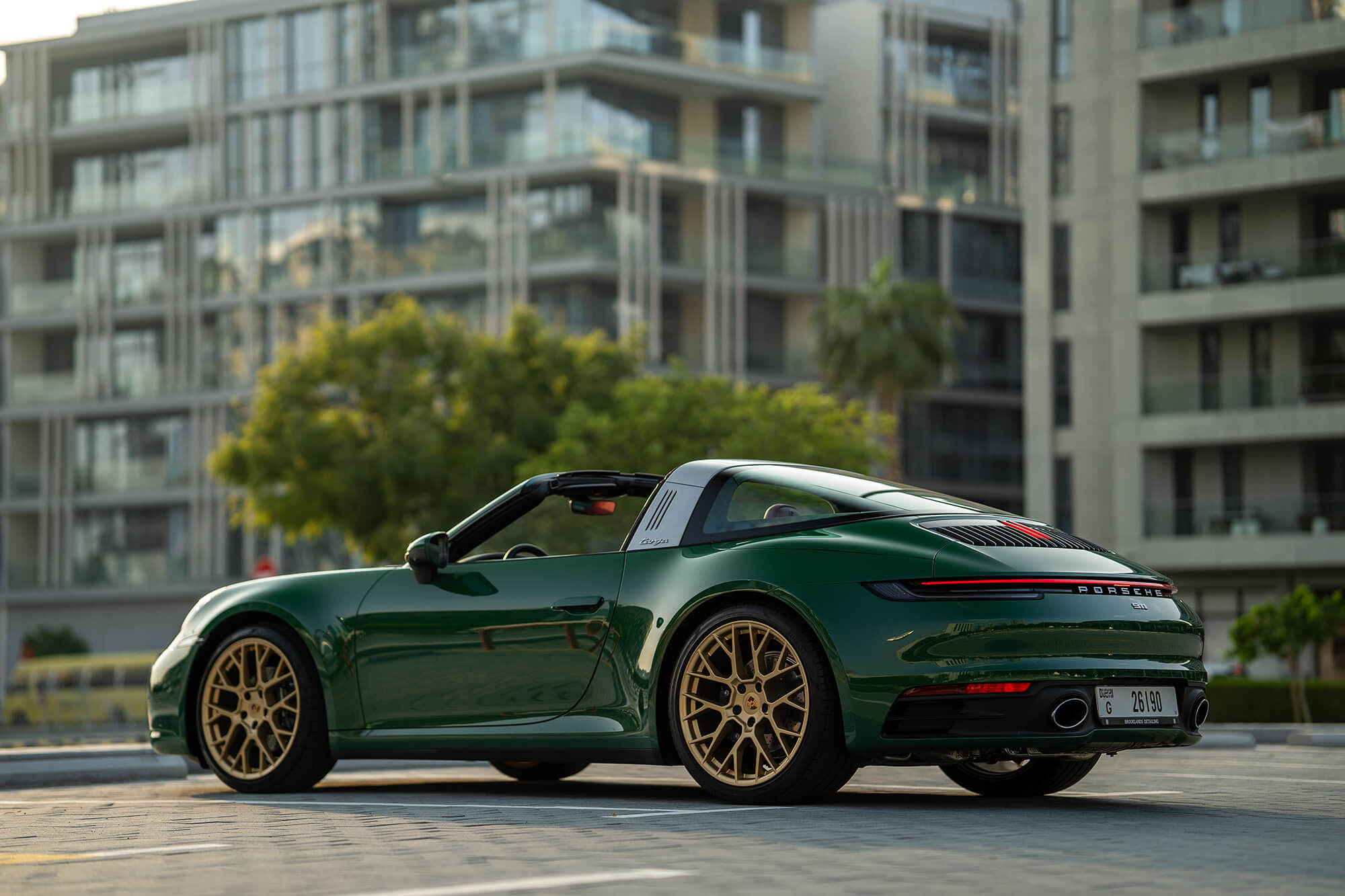 Porsche 911 Targa Green