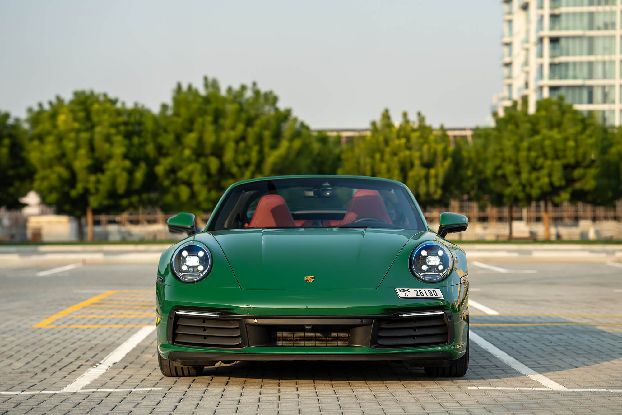 Porsche 911 Targa Green