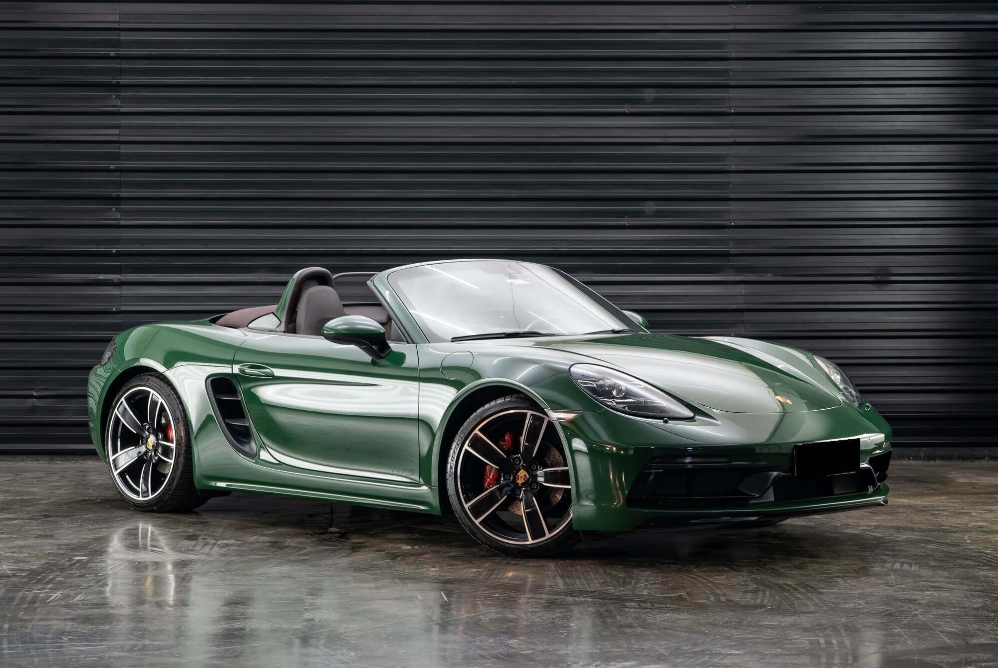 Porsche 718 Boxster GTS Green