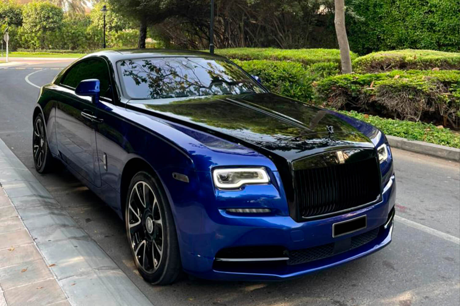 Rolls-Royce Wraith Blue