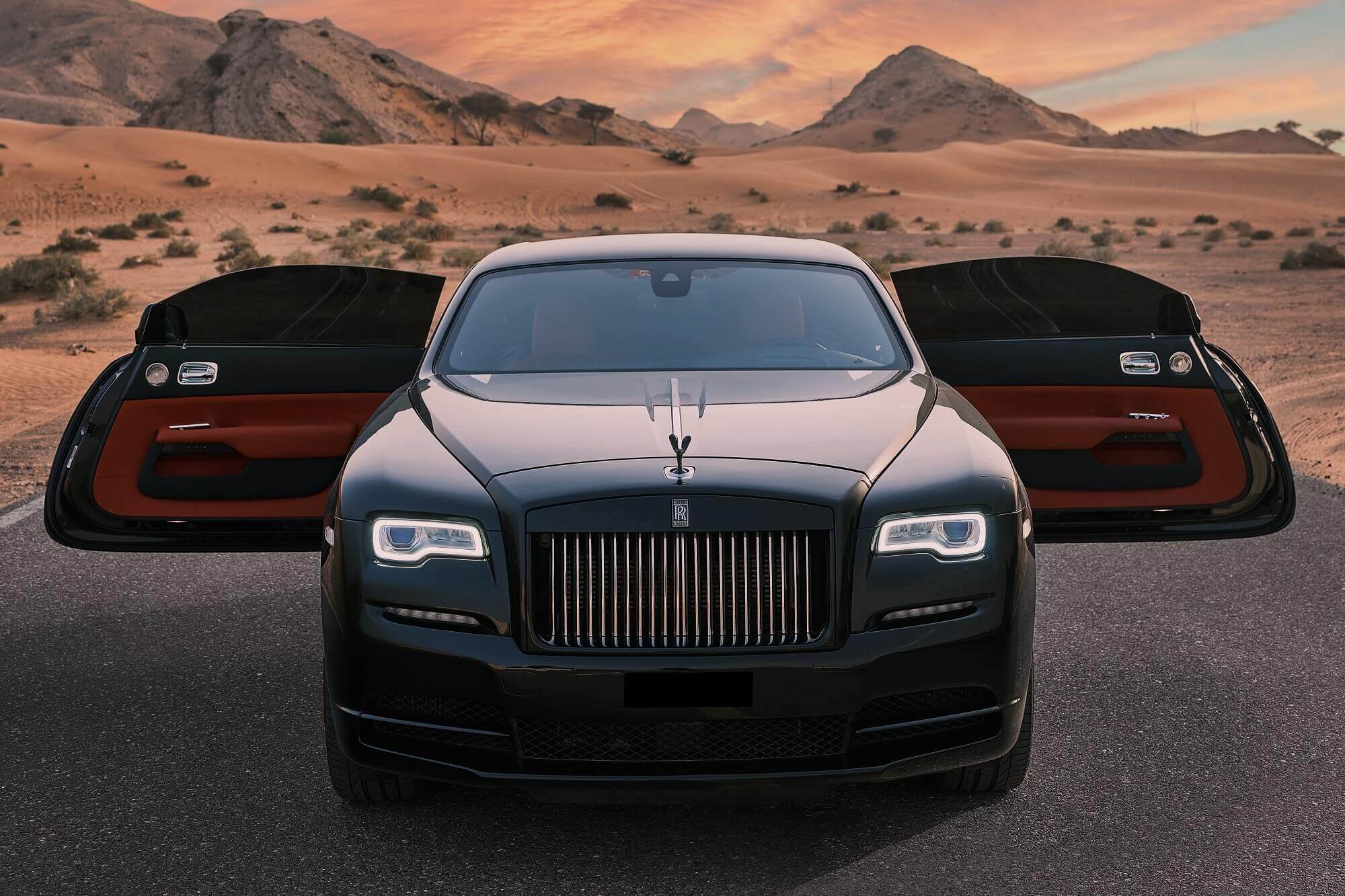 Rolls Royce Wraith Black