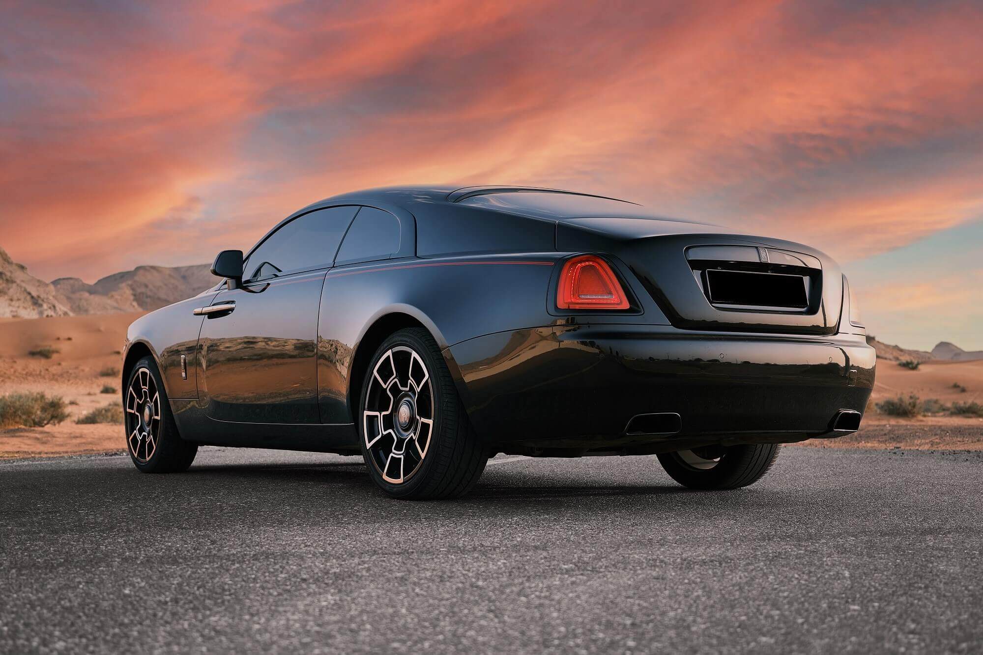 Rolls Royce Wraith Black