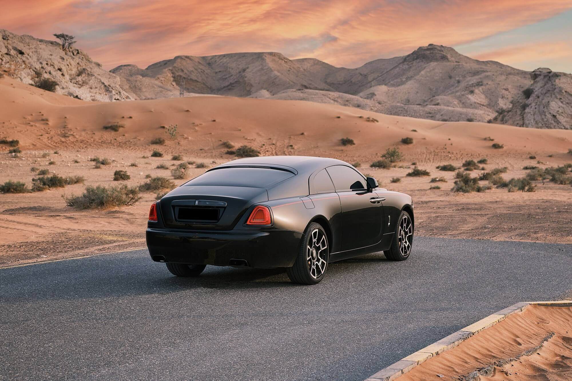 Rolls Royce Wraith Black