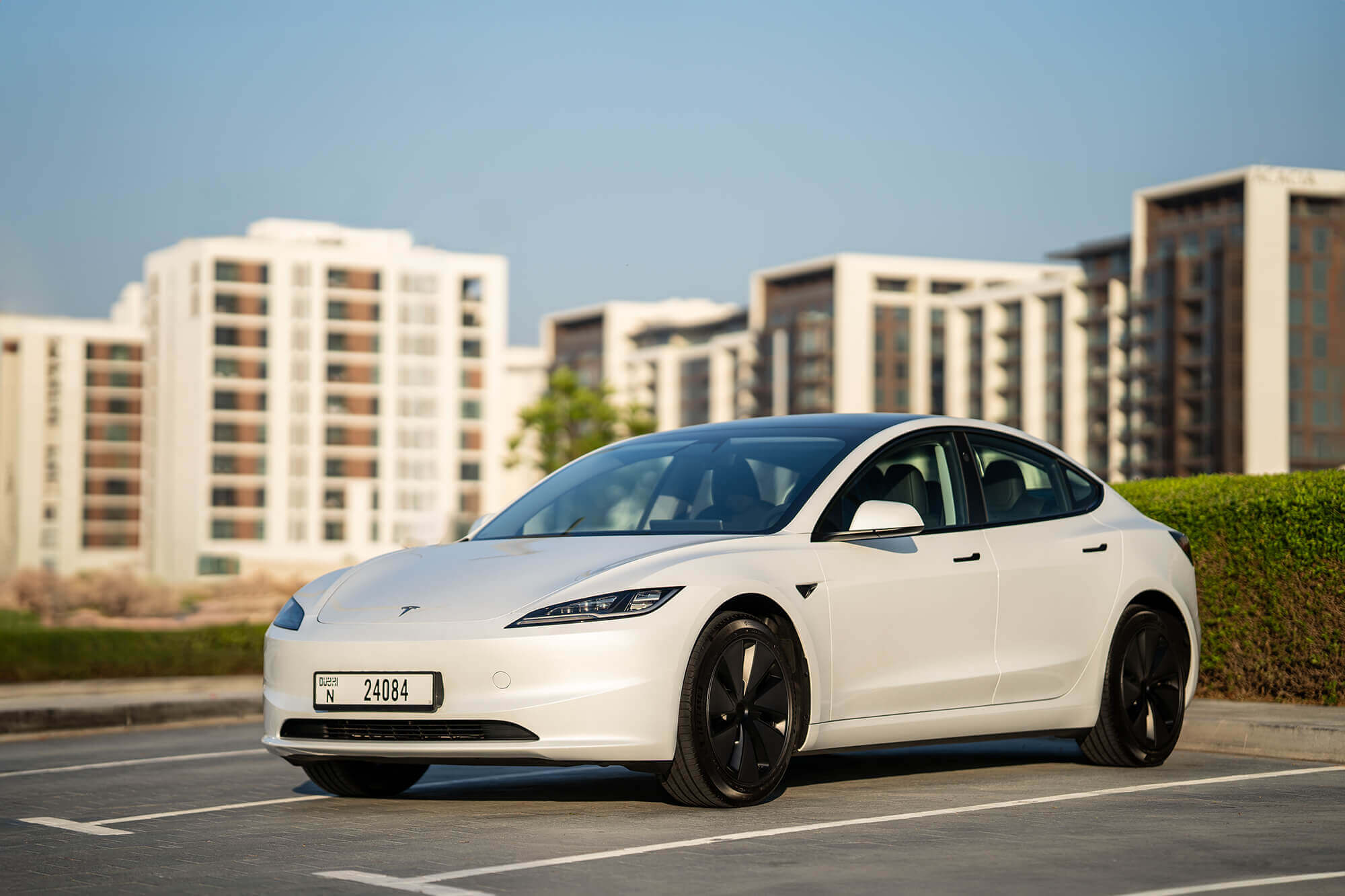 Tesla Model 3 White