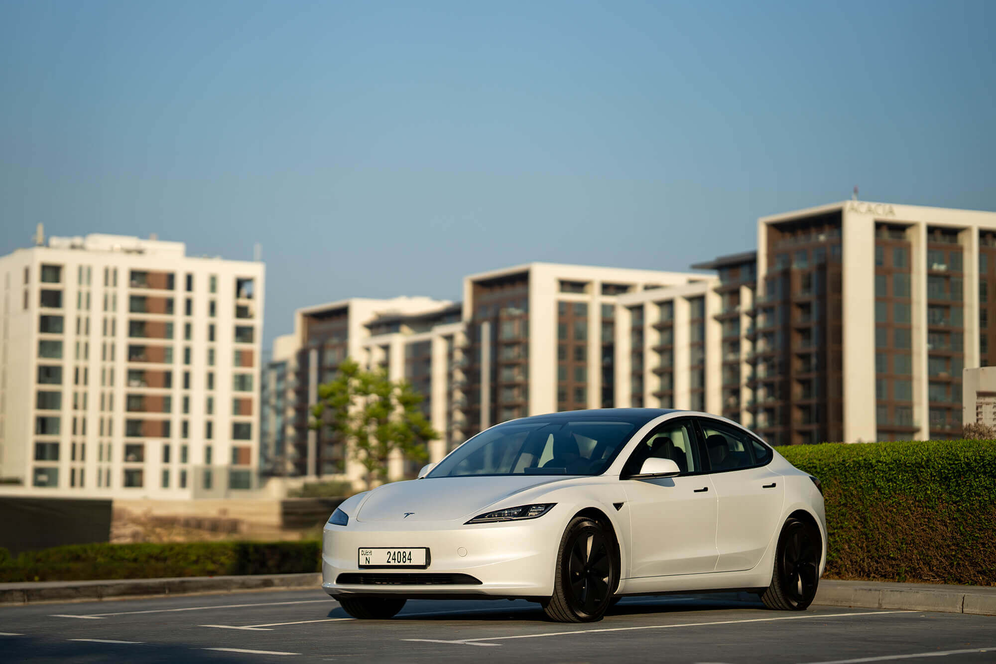 Tesla Model 3 White