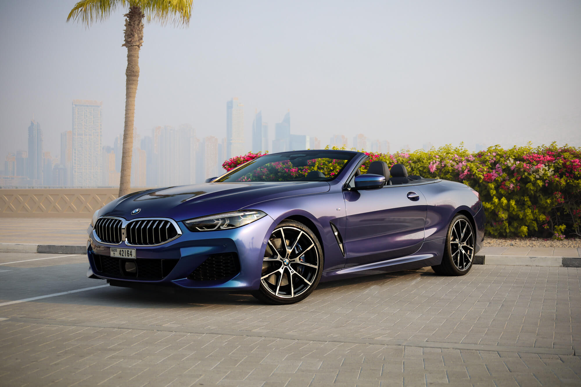 BMW 840i Cabrio Blue