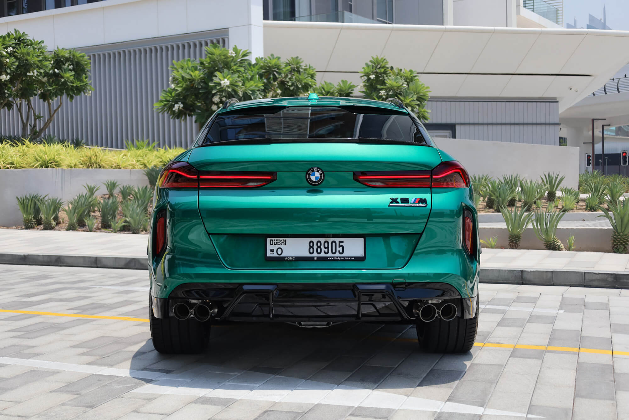 BMW X6 M Competition Green