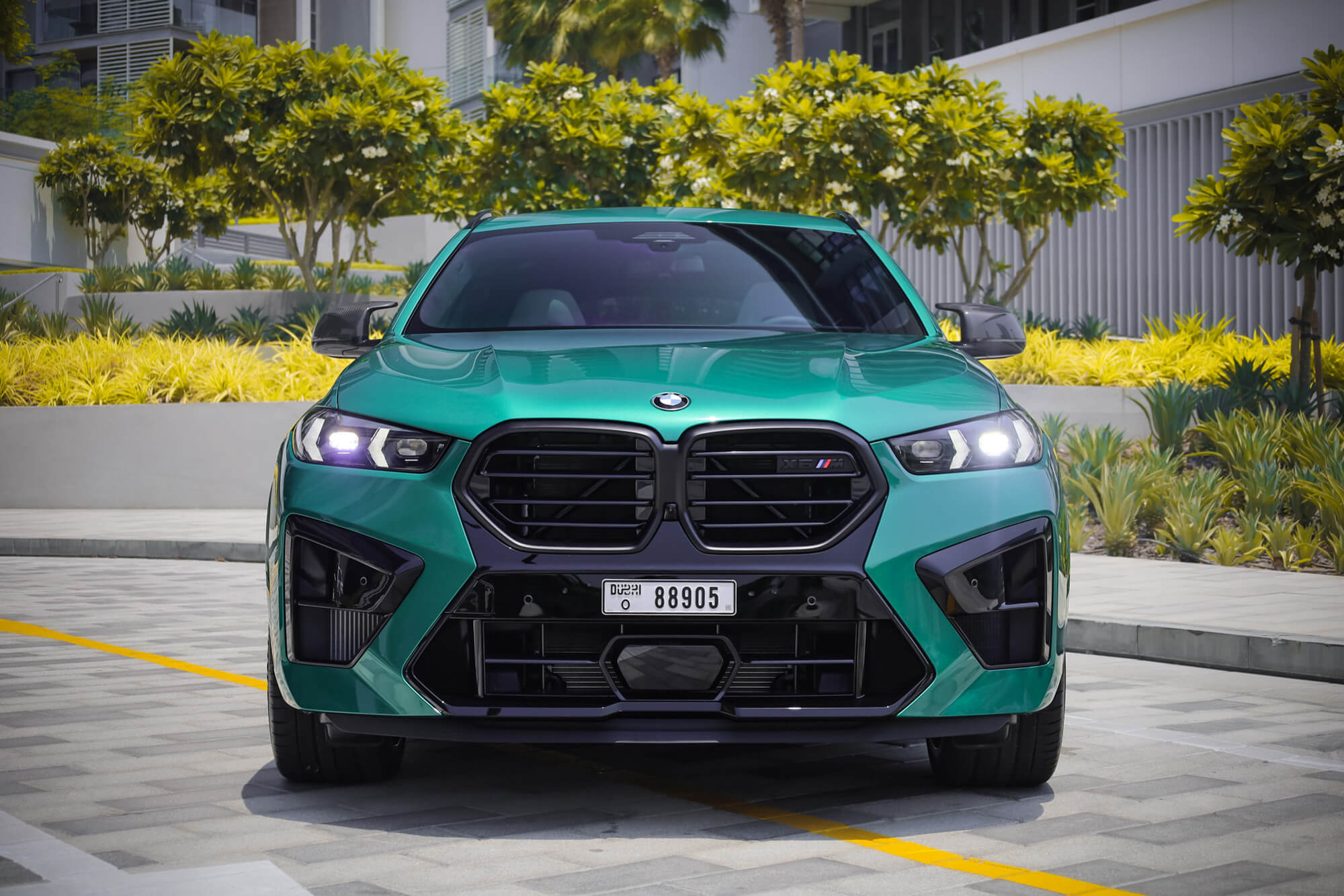 BMW X6 M Competition Green