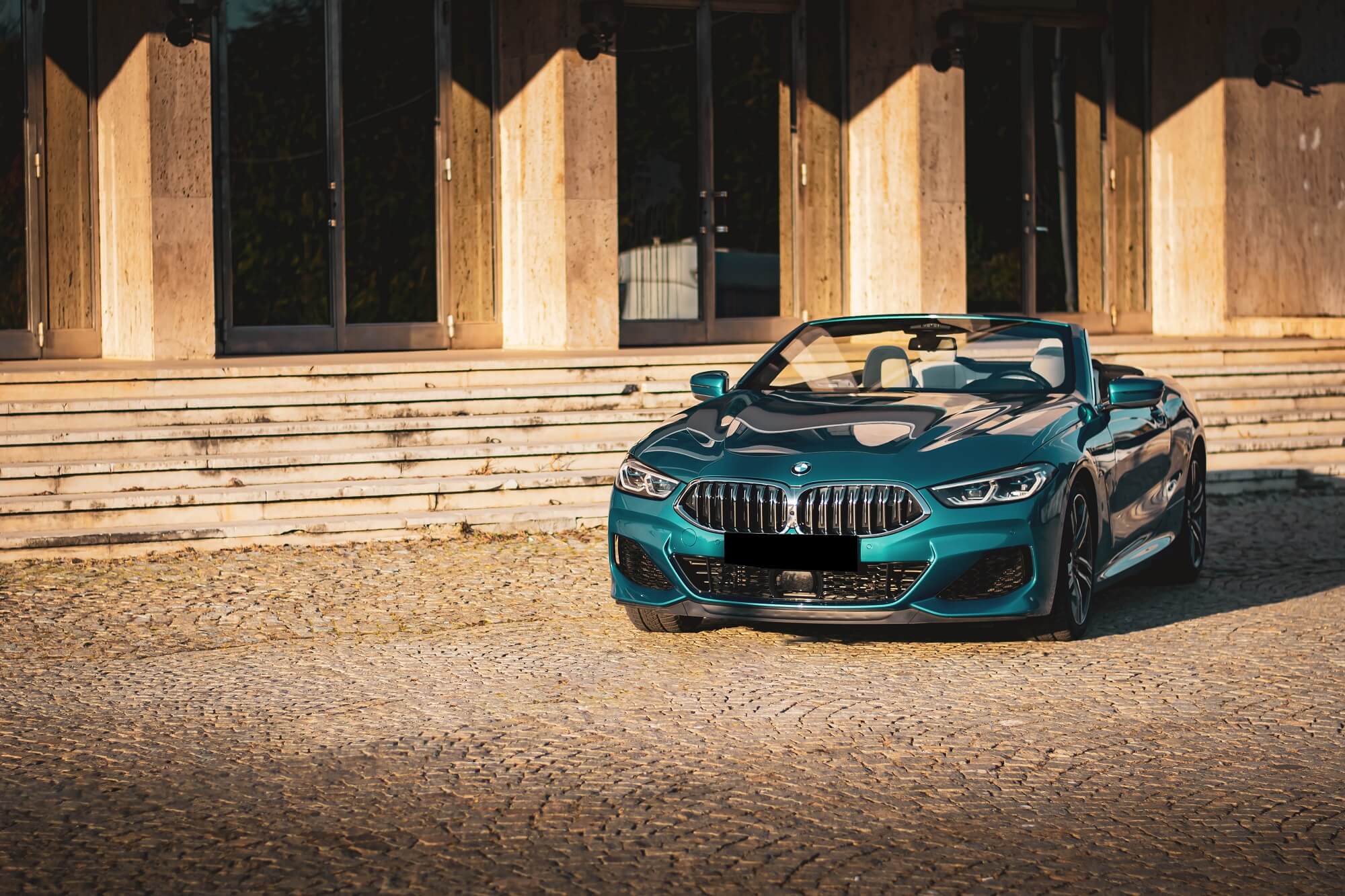 BMW M850i Cabrio Green