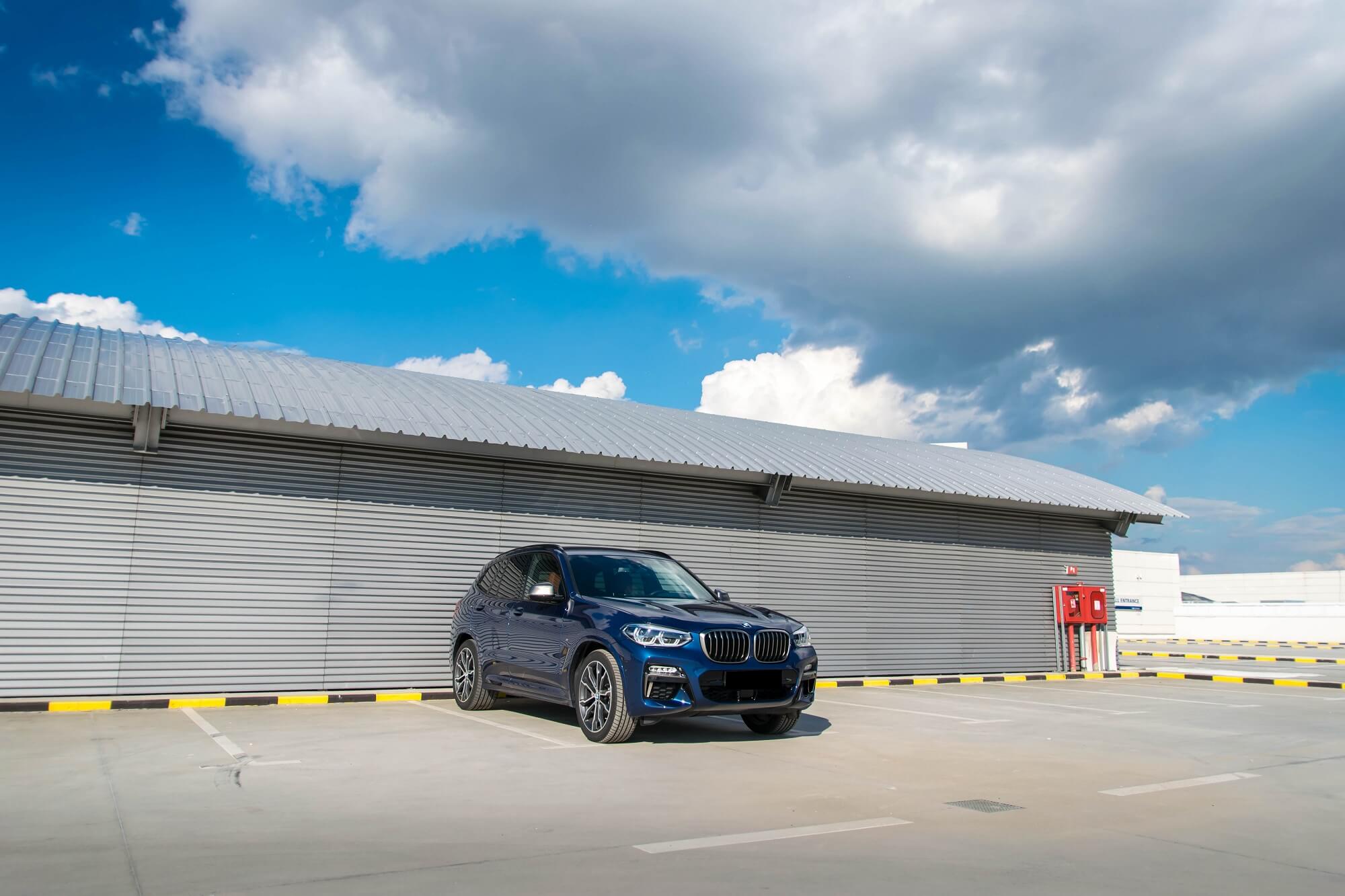 BMW X3 Blue