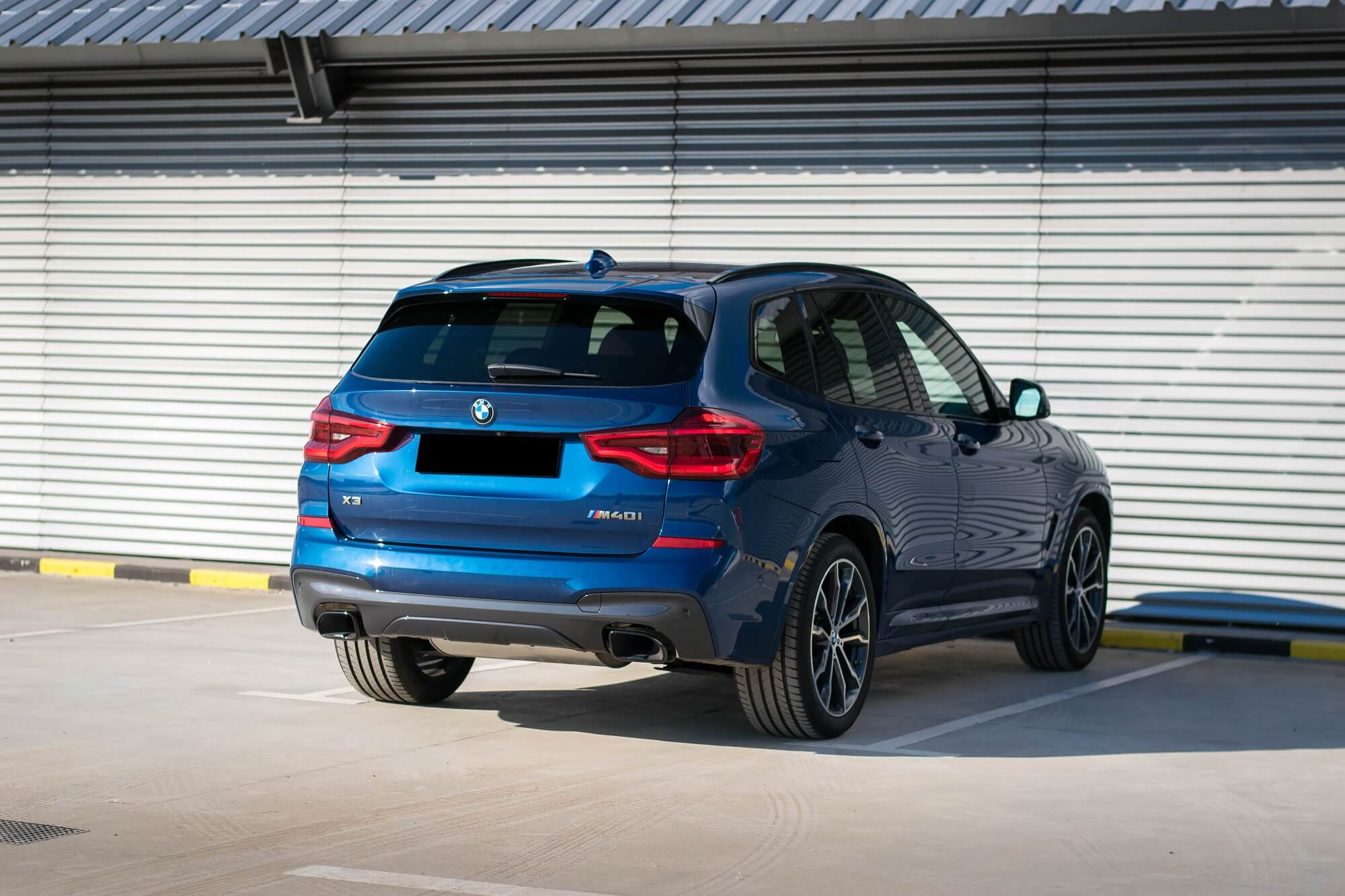 BMW X3 Blue