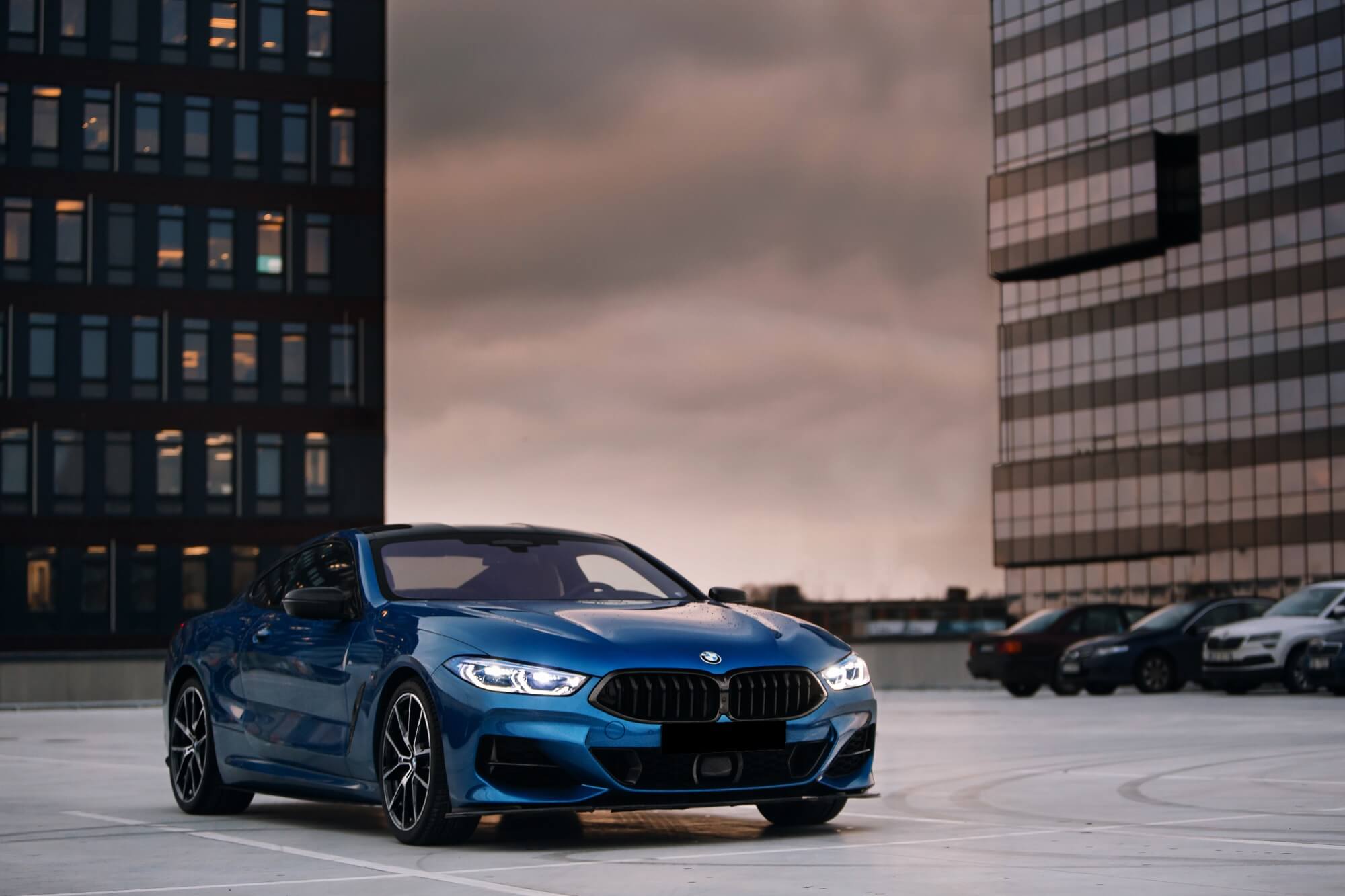 BMW M850i Blue