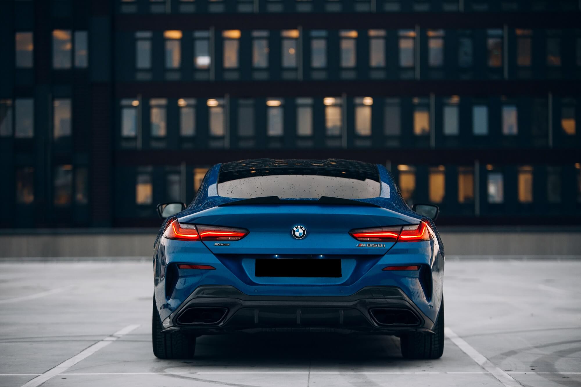 BMW M850i Blue