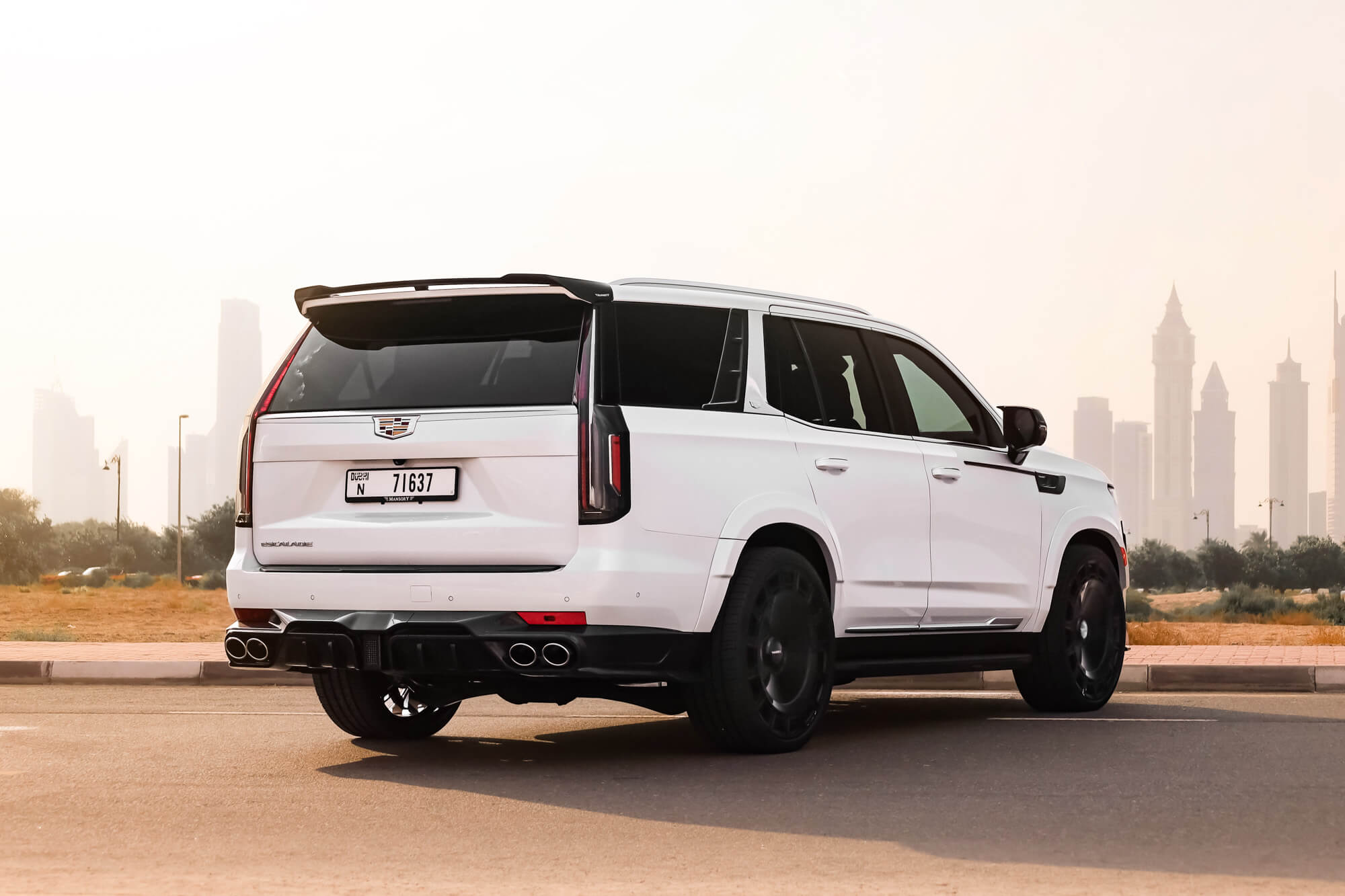 Cadillac Escalade Mansory White