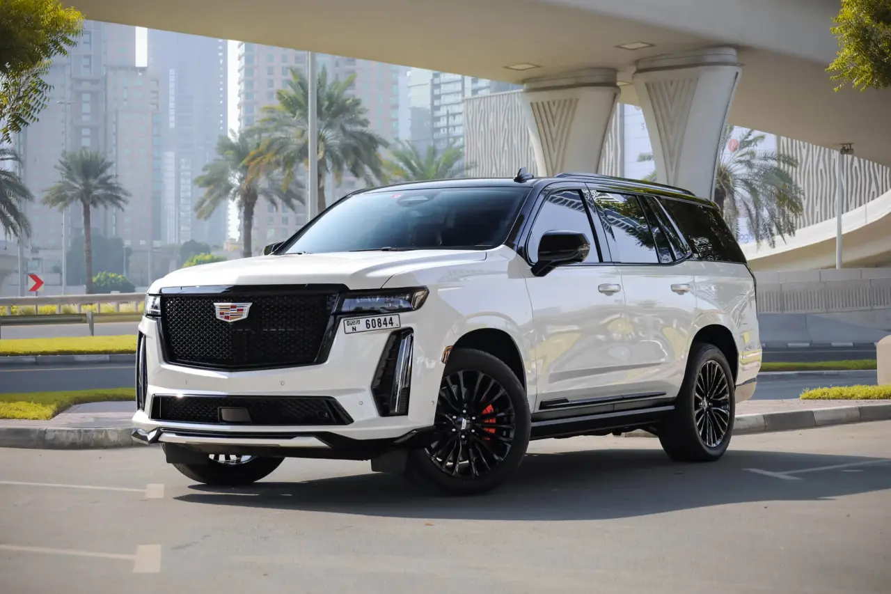 Cadillac Escalade V White