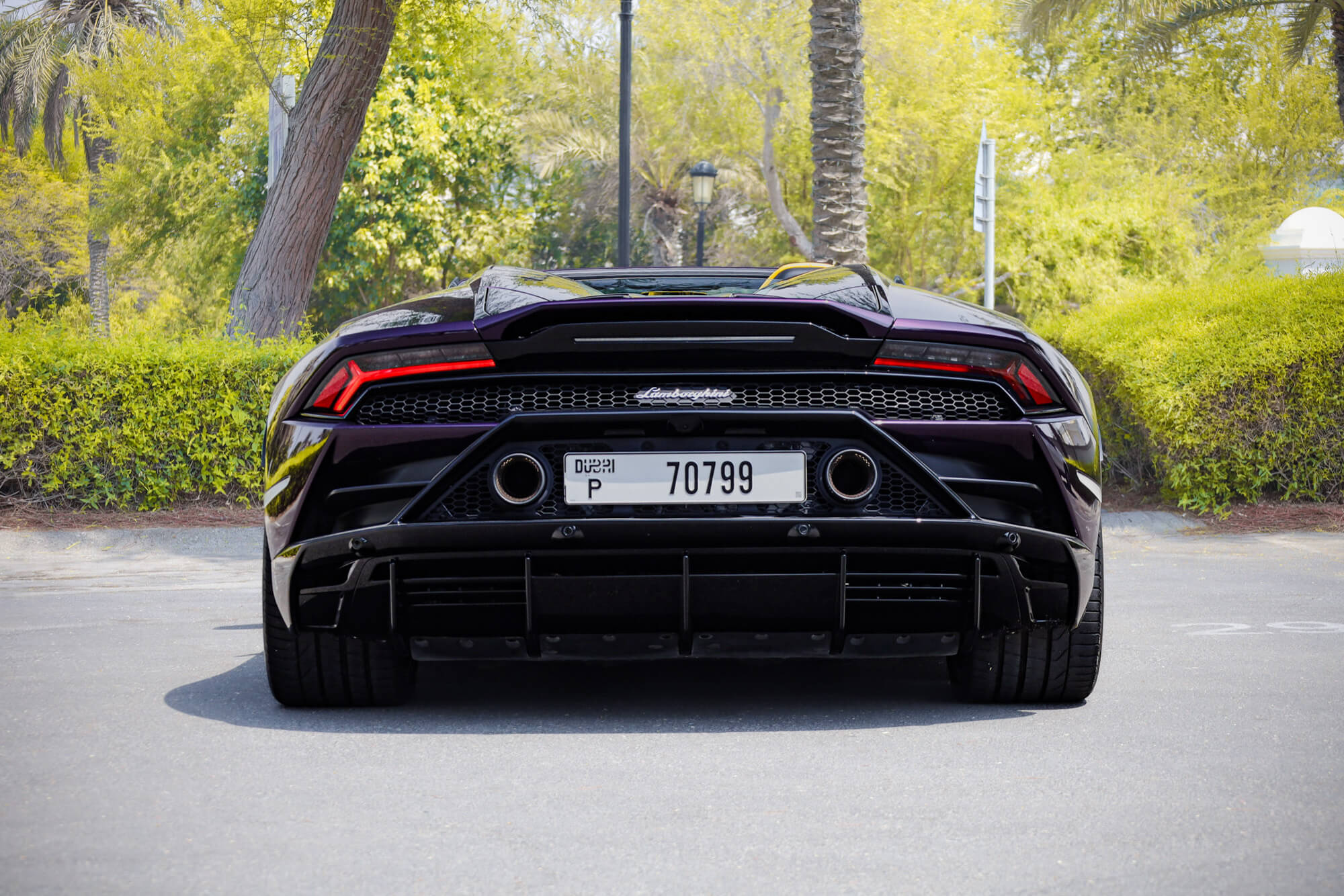 Lamborghini Huracan Evo Spyder Violet