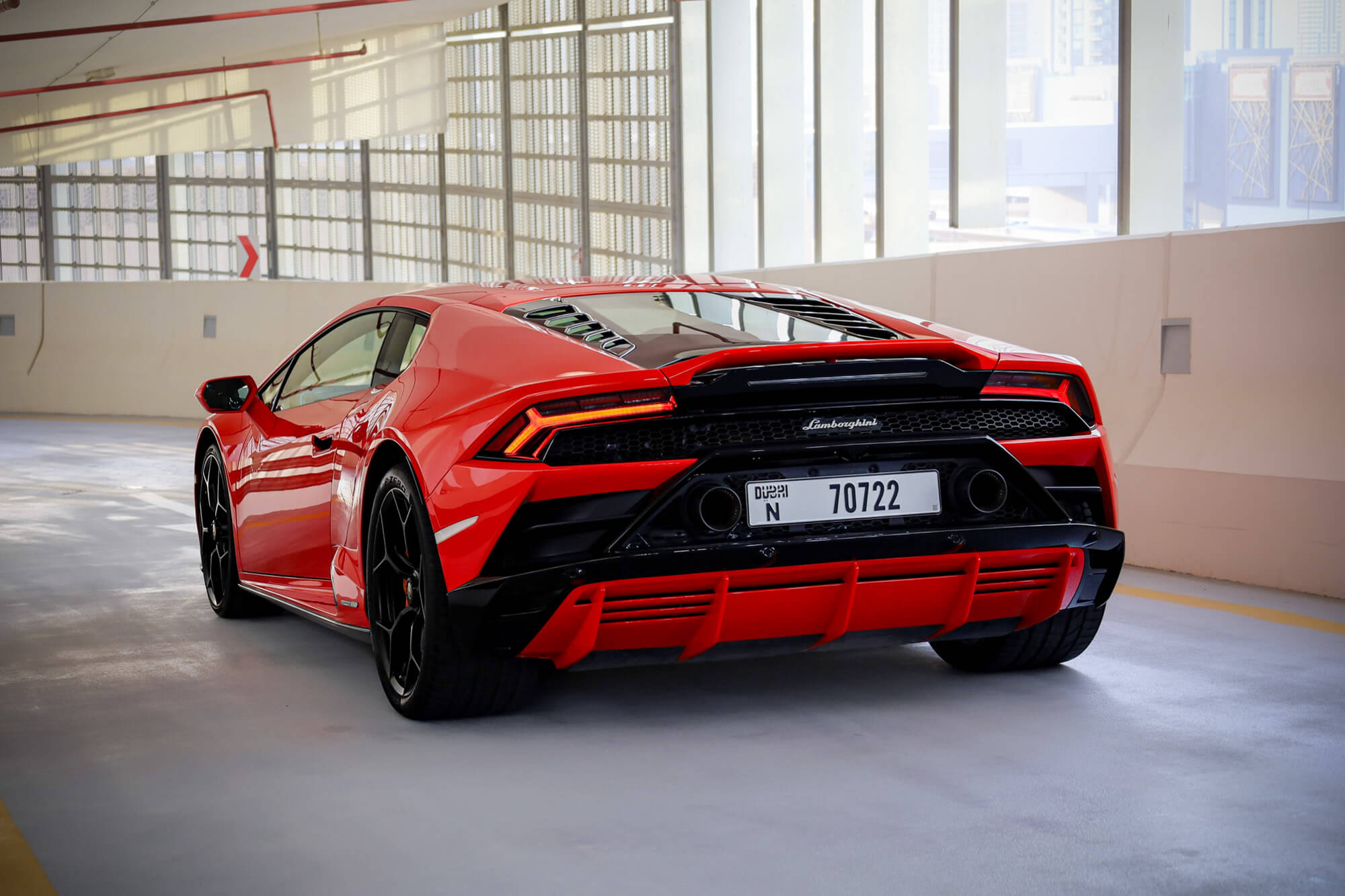 Lamborghini Huracan Evo Red