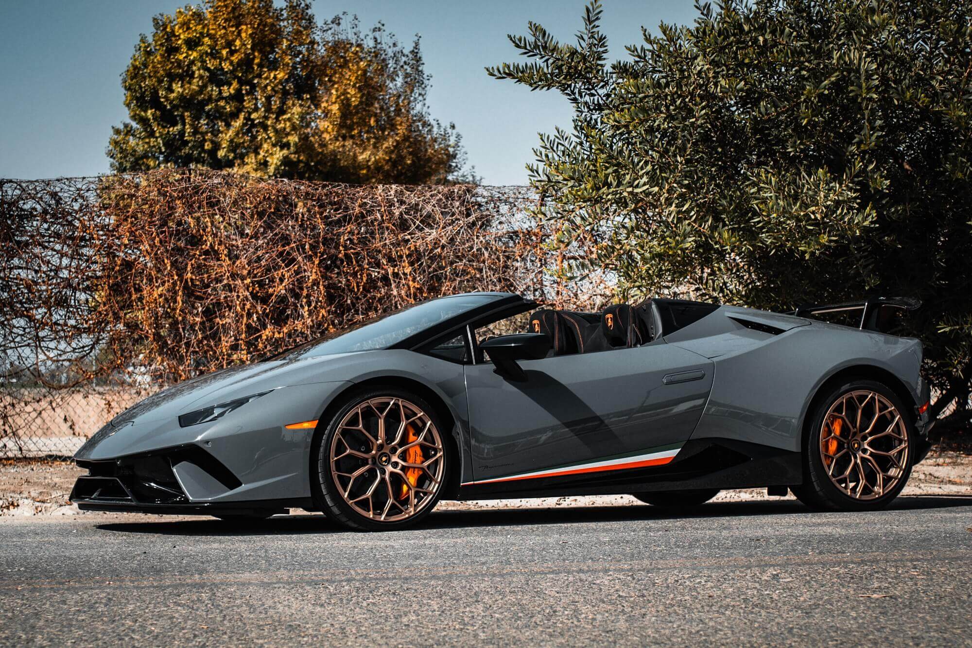 Lamborghini Huracan Spyder Grey