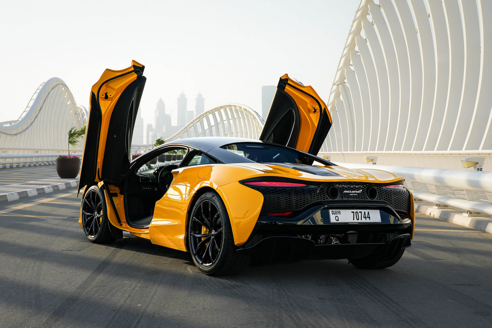 McLaren Artura Yellow