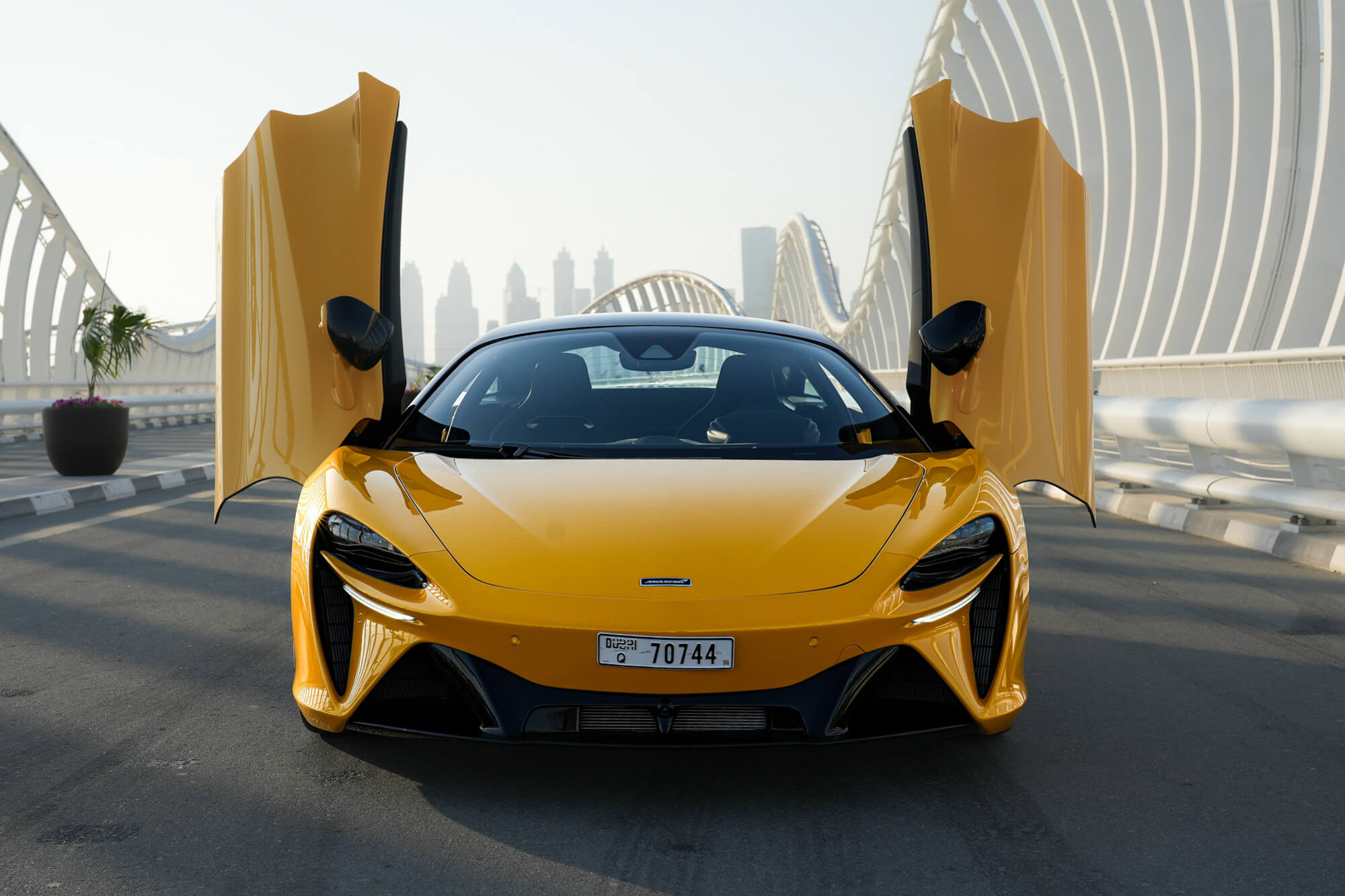 McLaren Artura Yellow