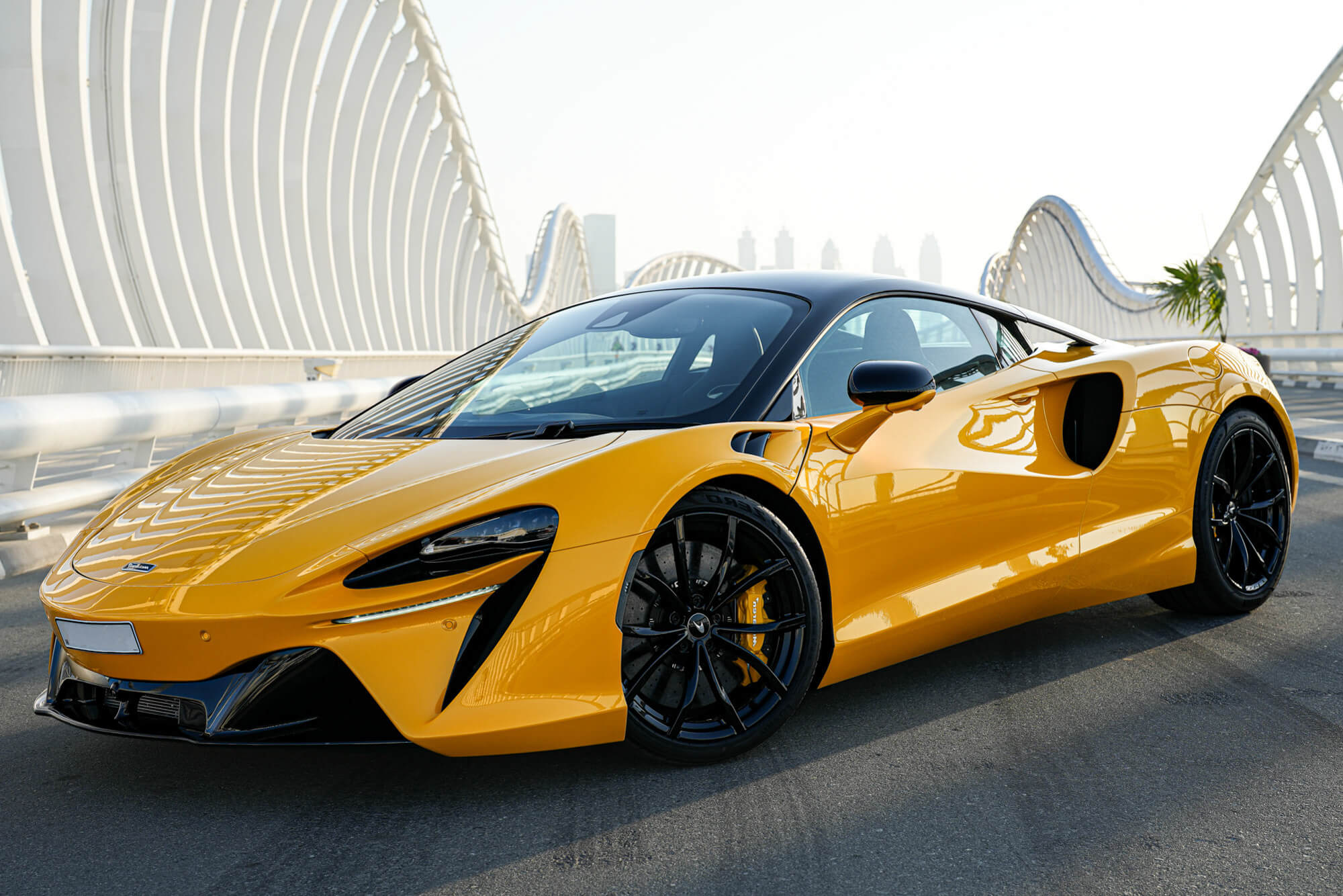 McLaren Artura Yellow