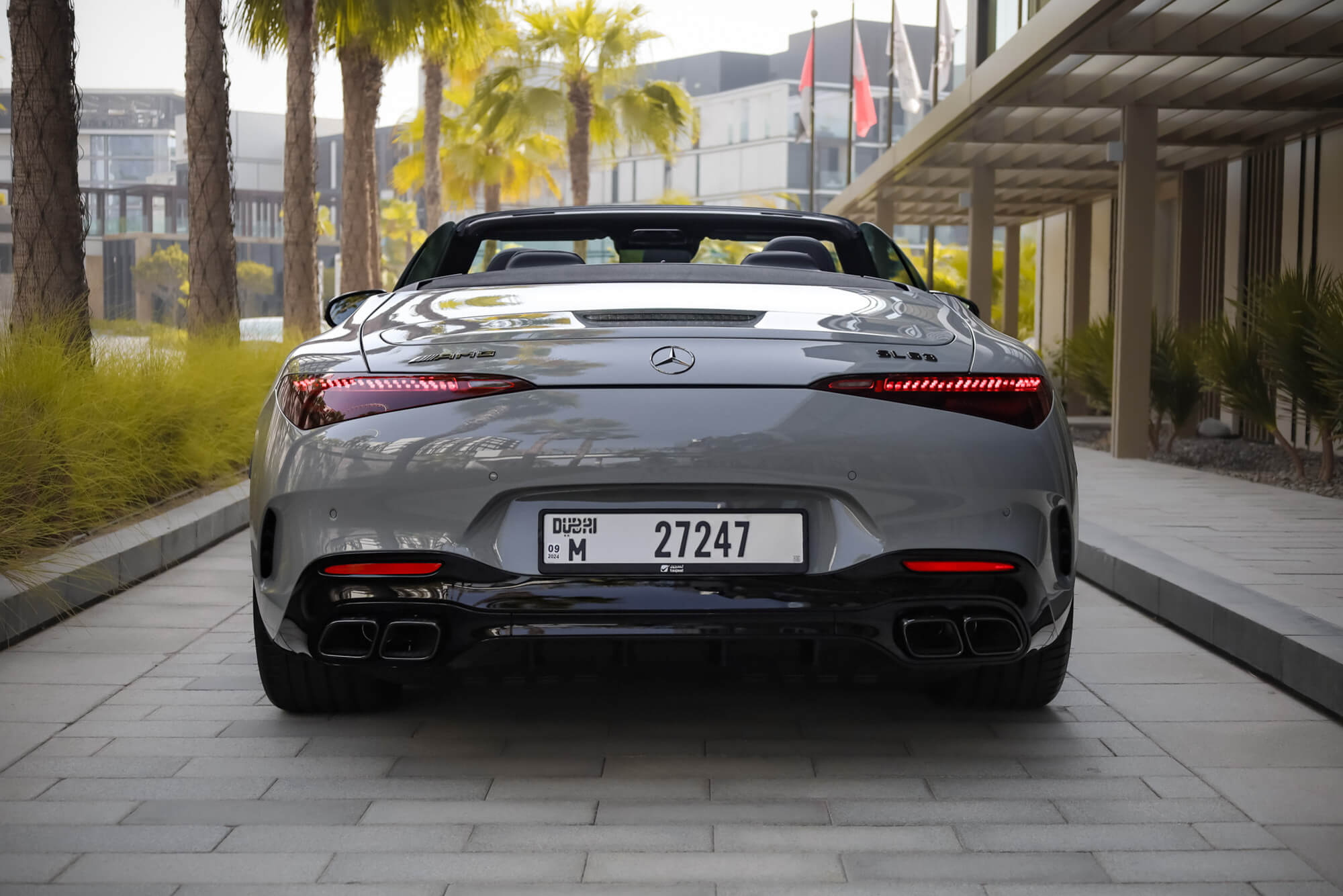 Mercedes Benz SL63 AMG Grey