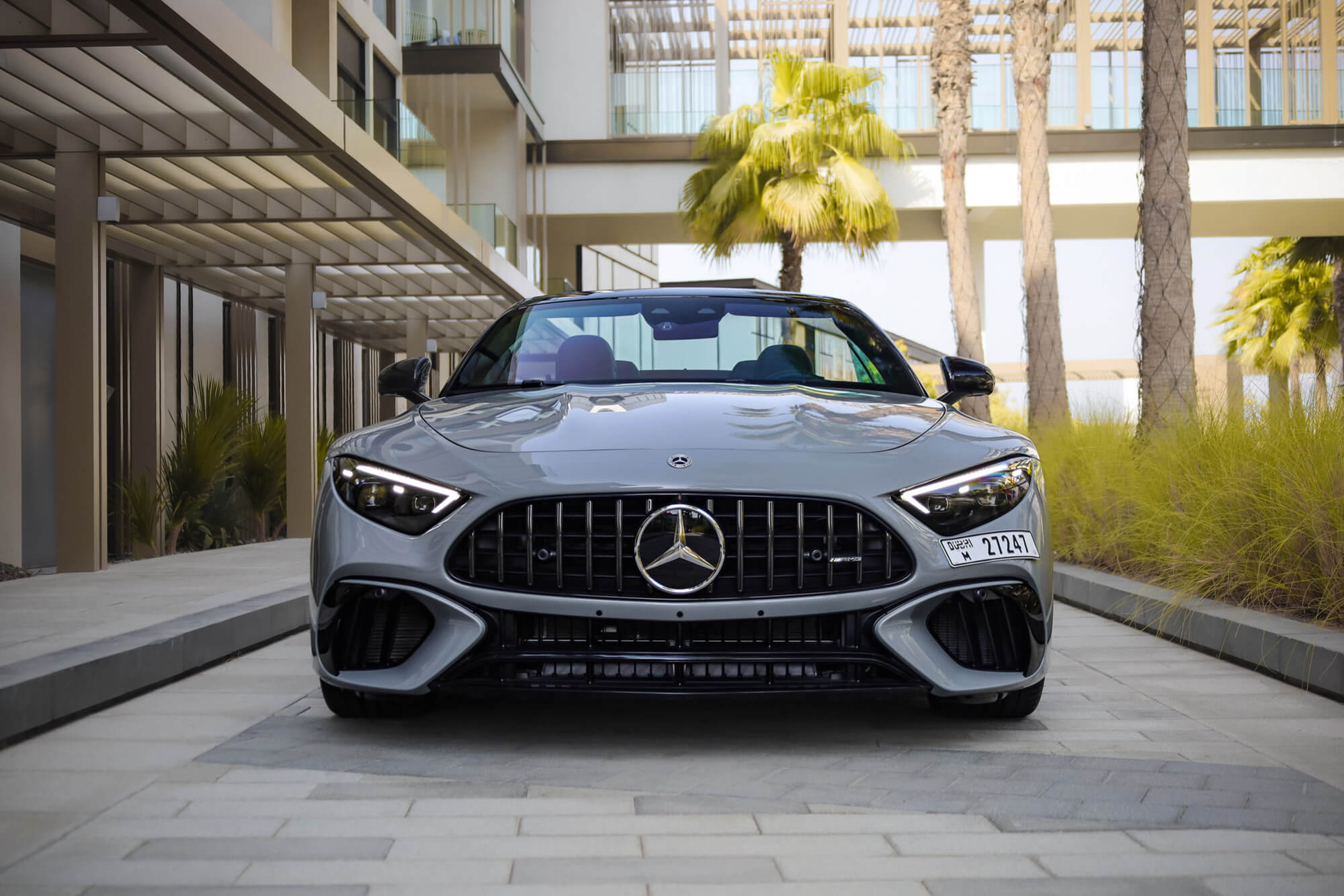 Mercedes Benz SL63 AMG Grey