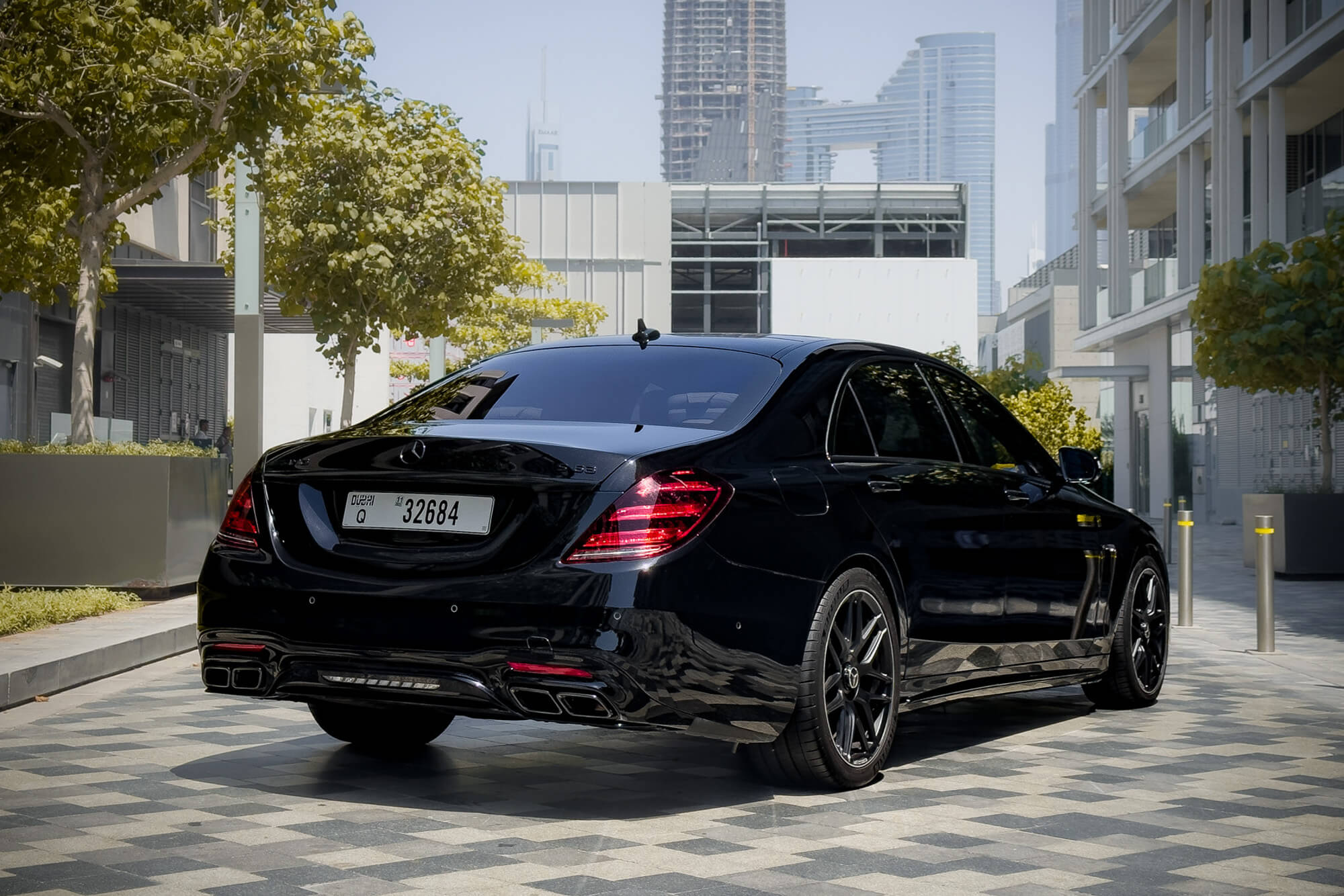 Mercedes Benz S63 Black