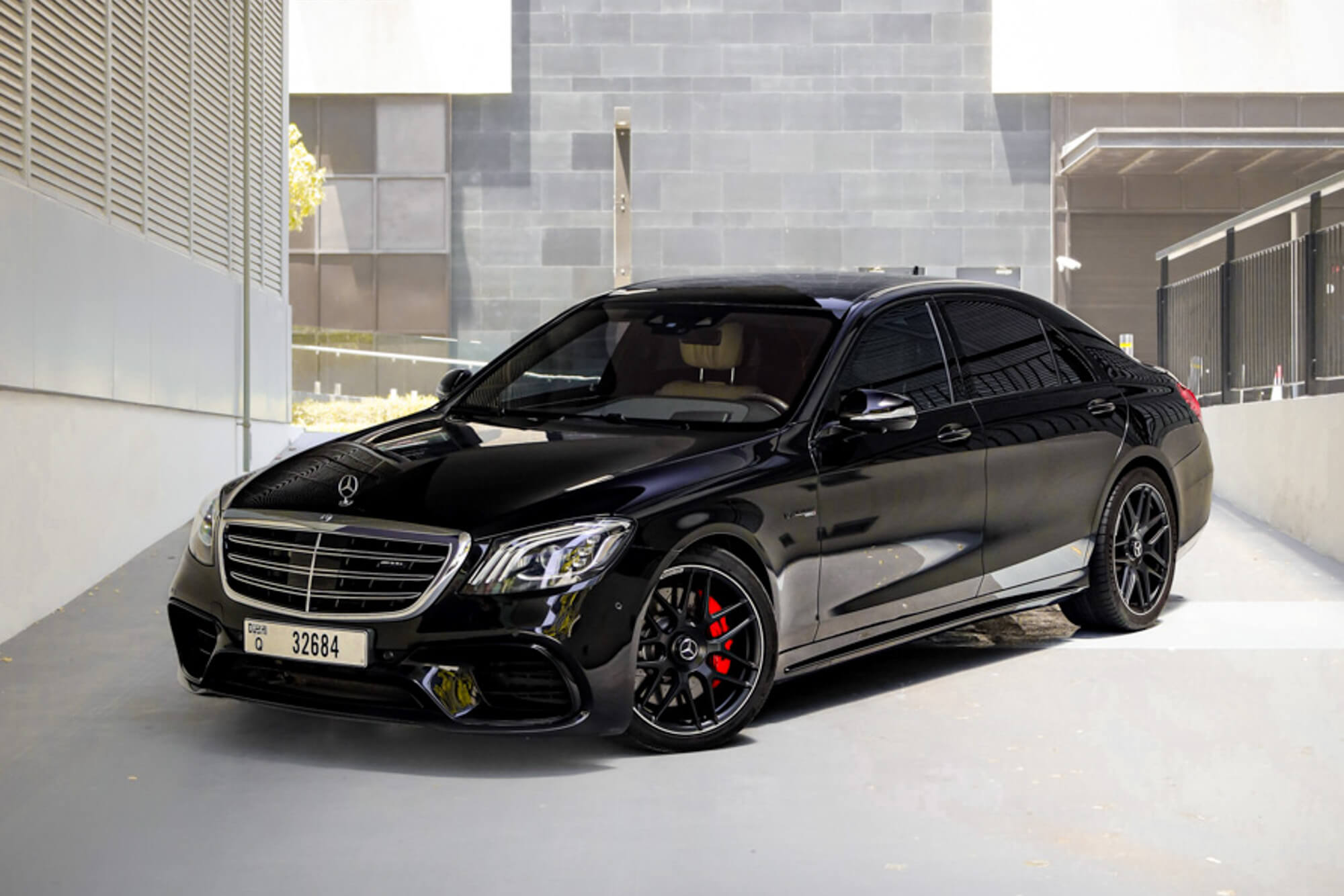 Mercedes Benz S63 Black