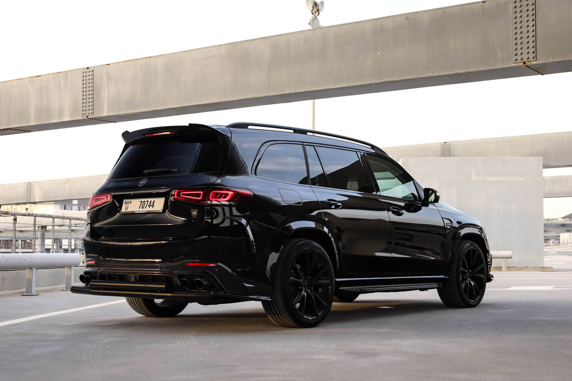 Mercedes Benz GLS P600 Mansory Black