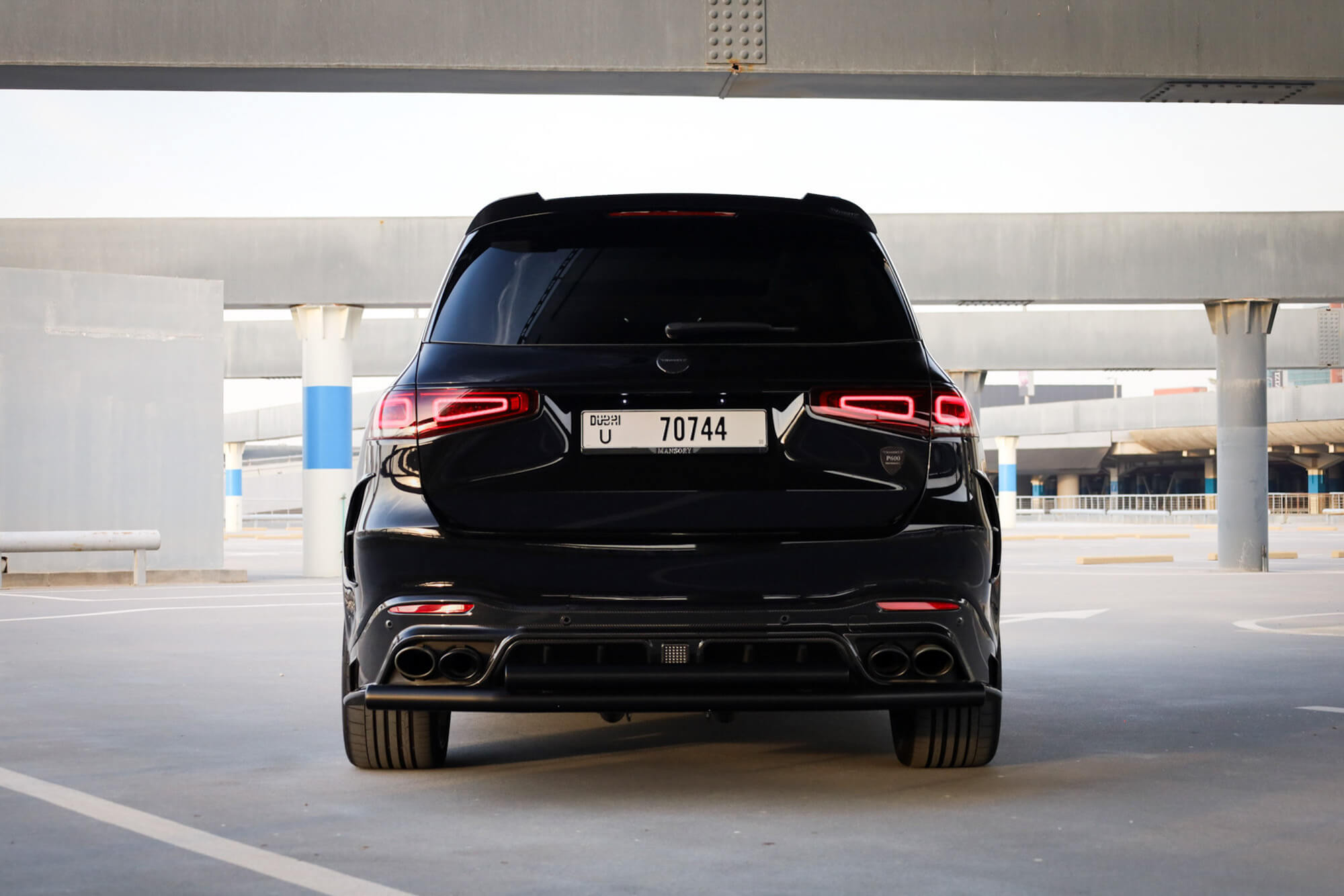 Mercedes Benz GLS P600 Mansory Black