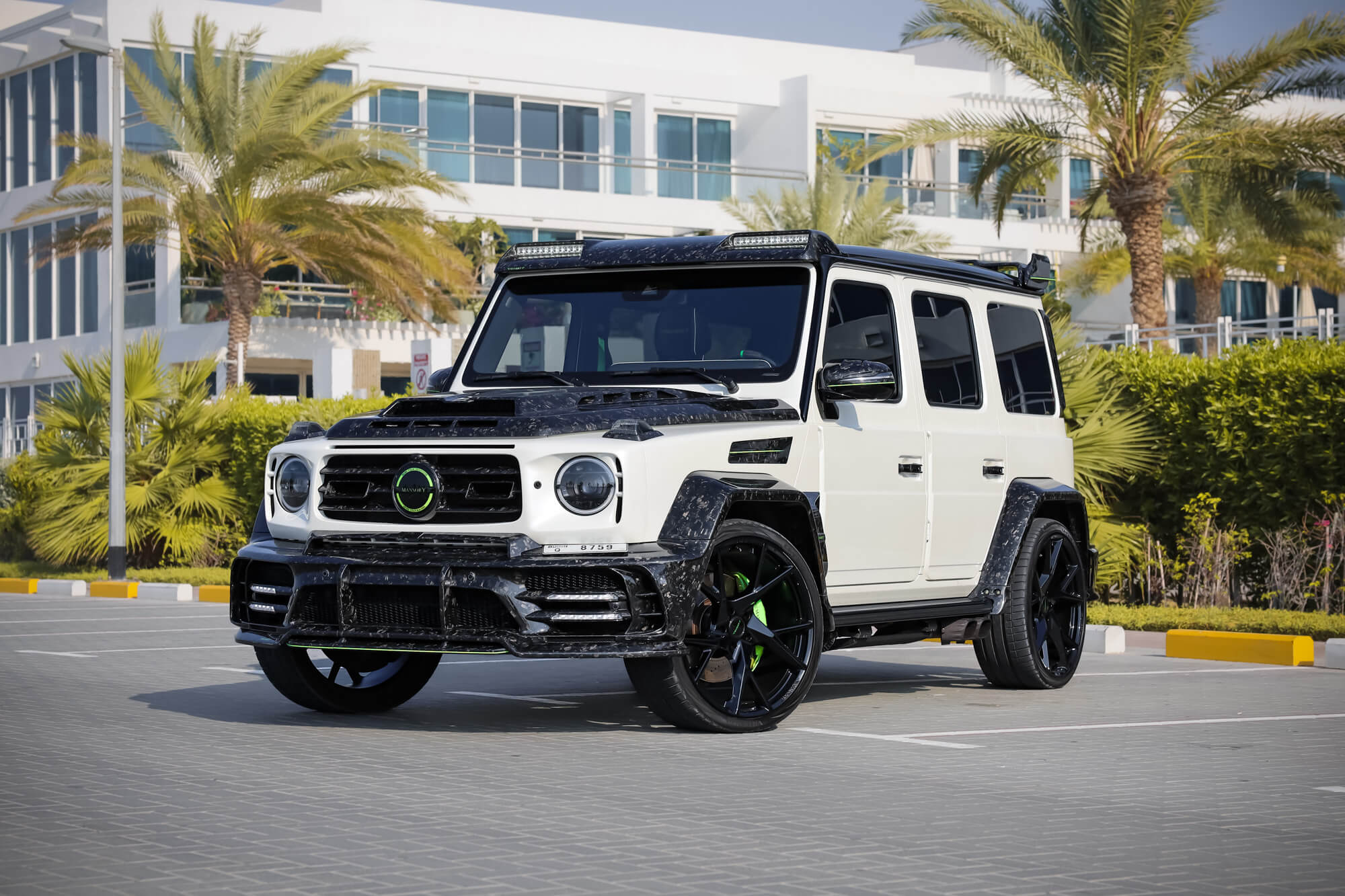 Mercedes Benz G-Class P820 Mansory White