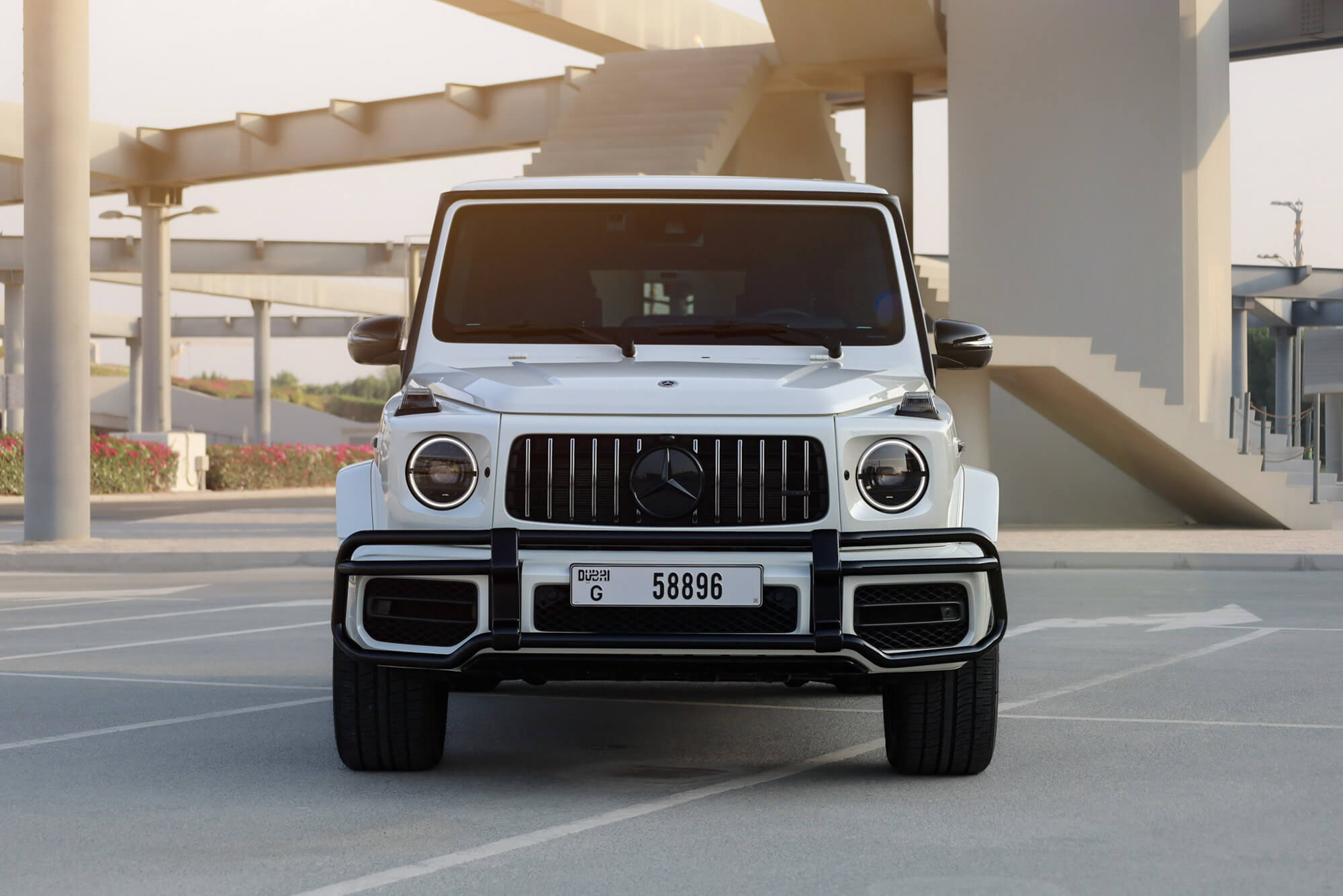 Mercedes Benz G63 White