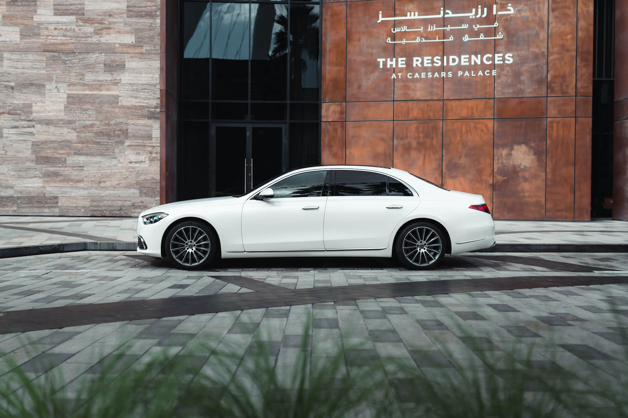 Mercedes S500 White