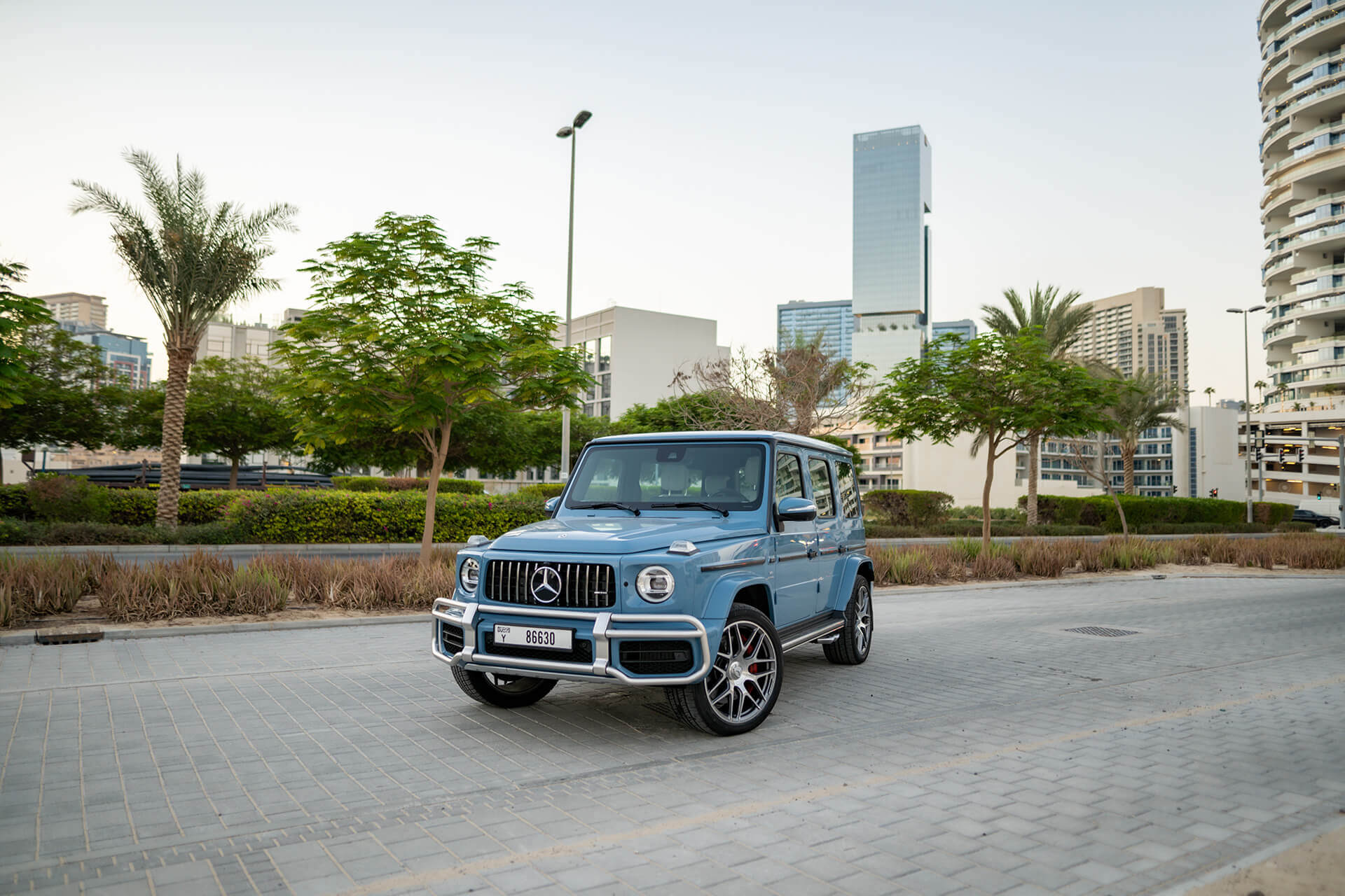 Mercedes G63 AMG Blue