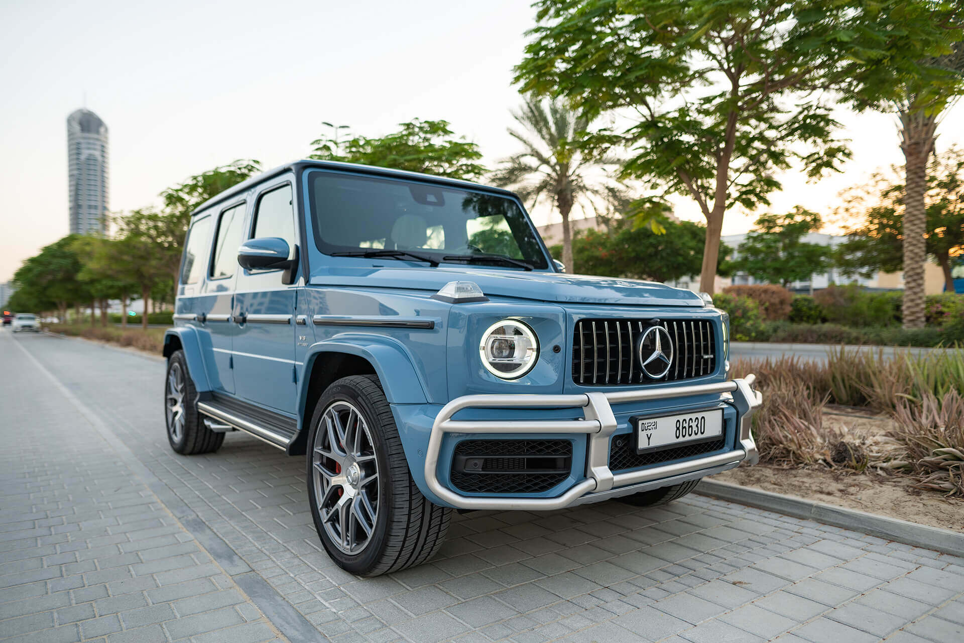 Mercedes G63 AMG Blue