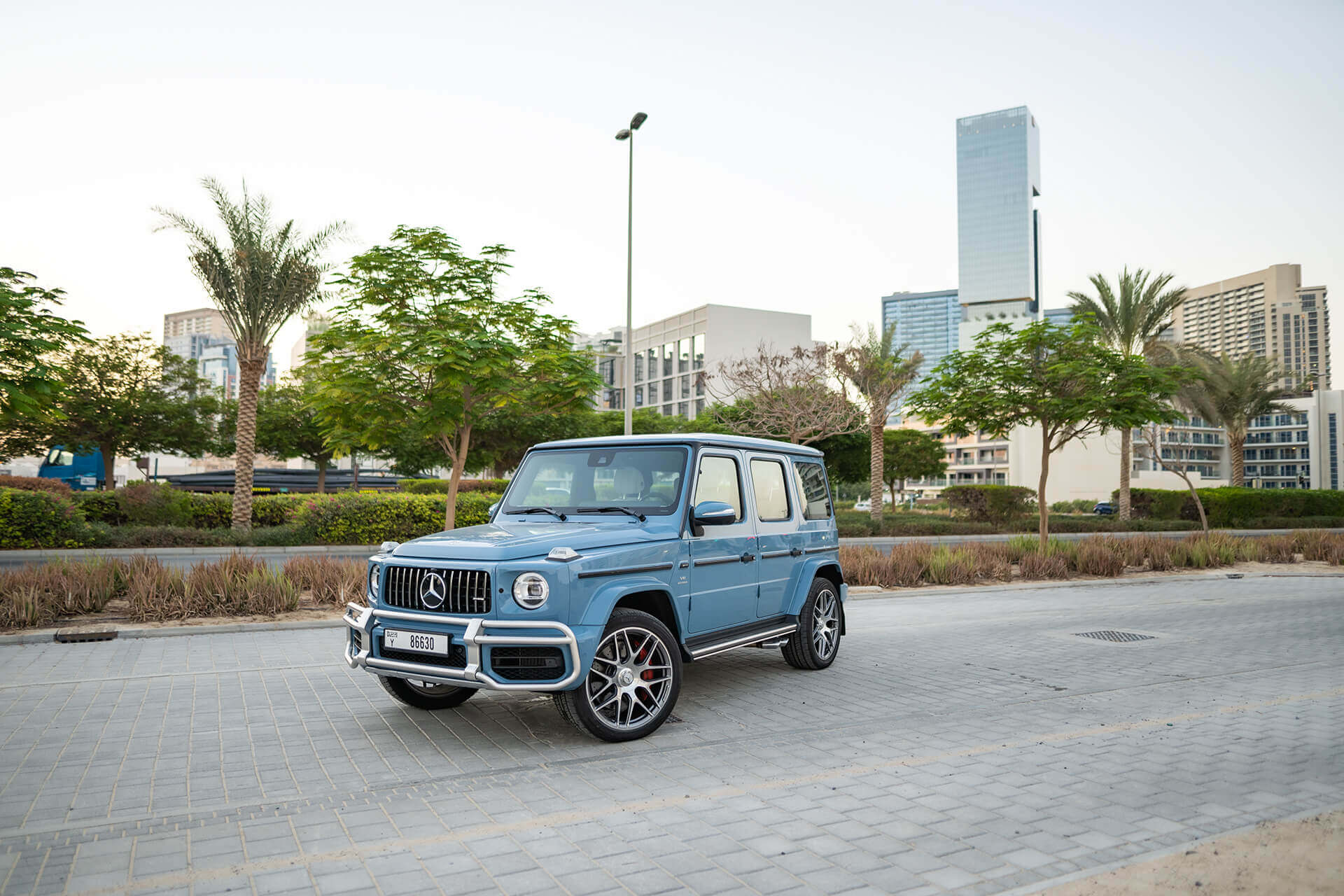 Mercedes G63 AMG Blue