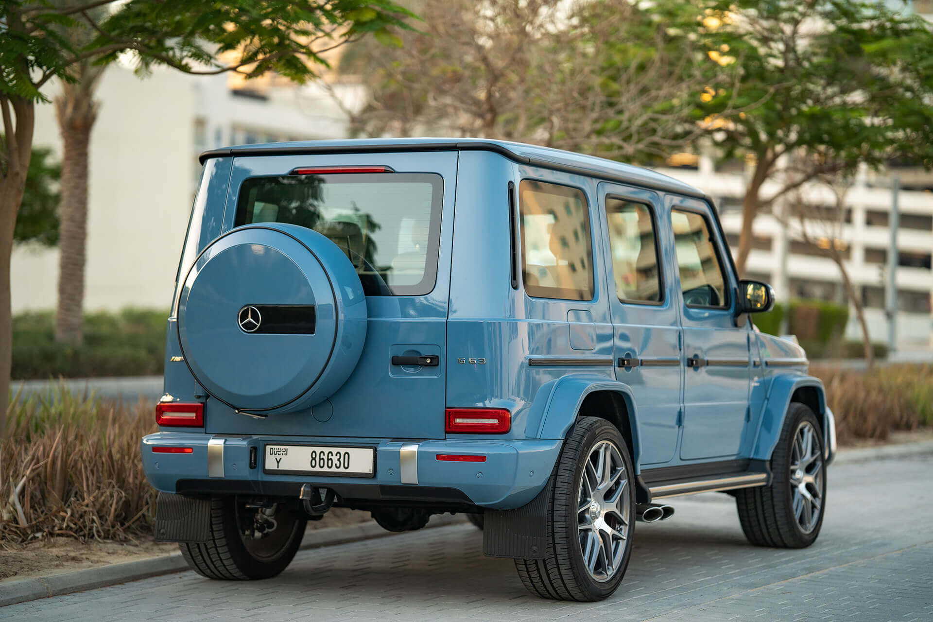 Mercedes G63 AMG Blue