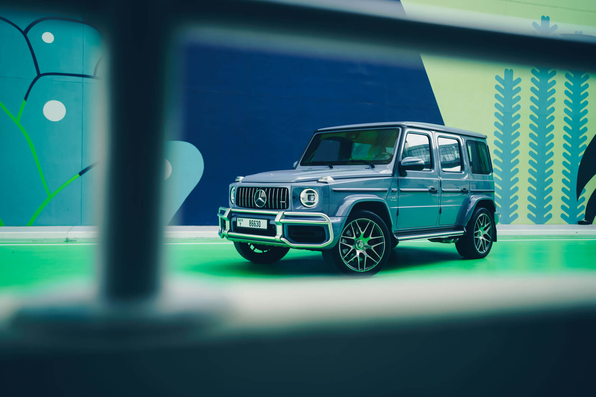 Mercedes G63 AMG Blue