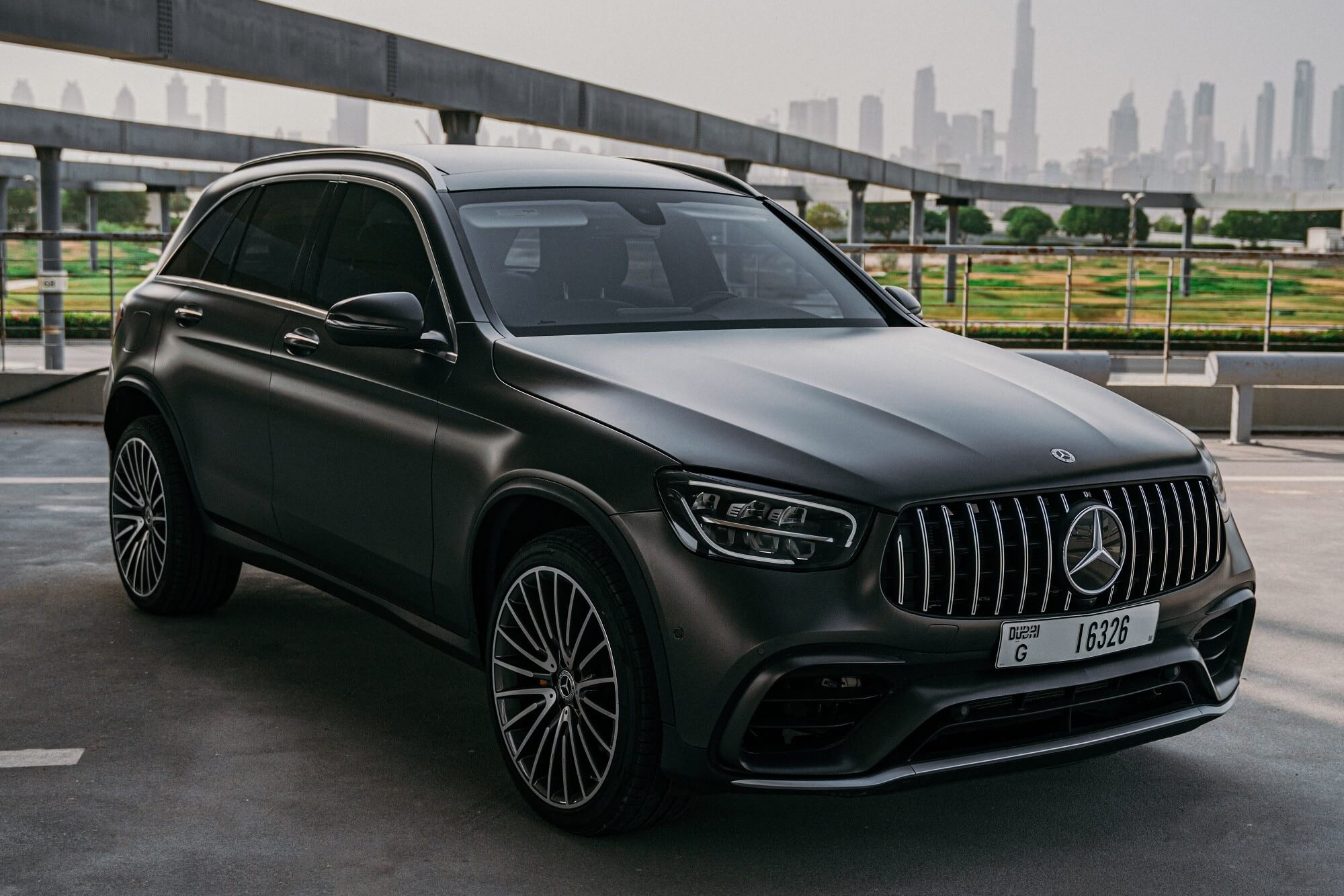 Mercedes Benz GLC Black matt